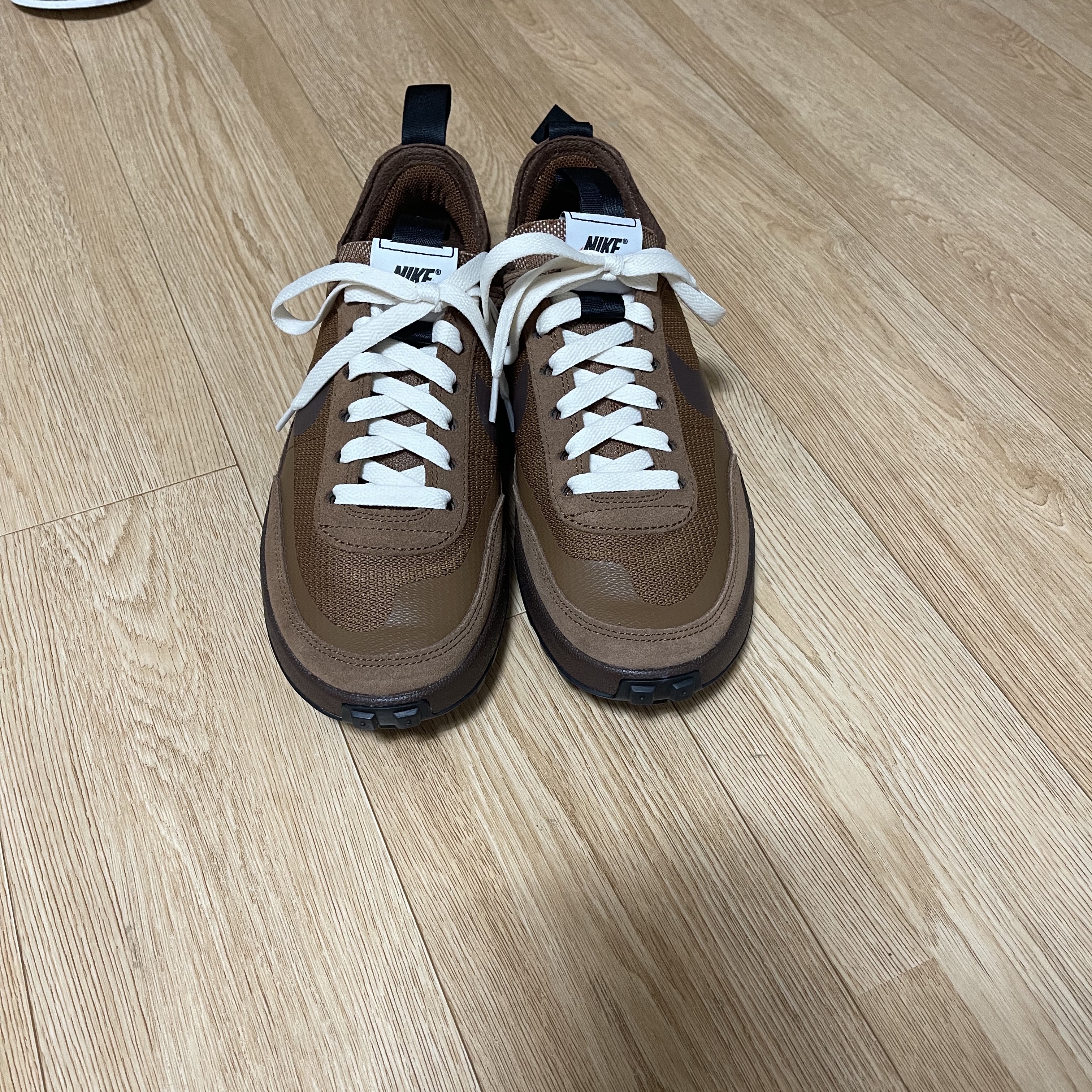 Nike x Tom Sachs General Purpose Shoe Brown 착용 스타일 - 1