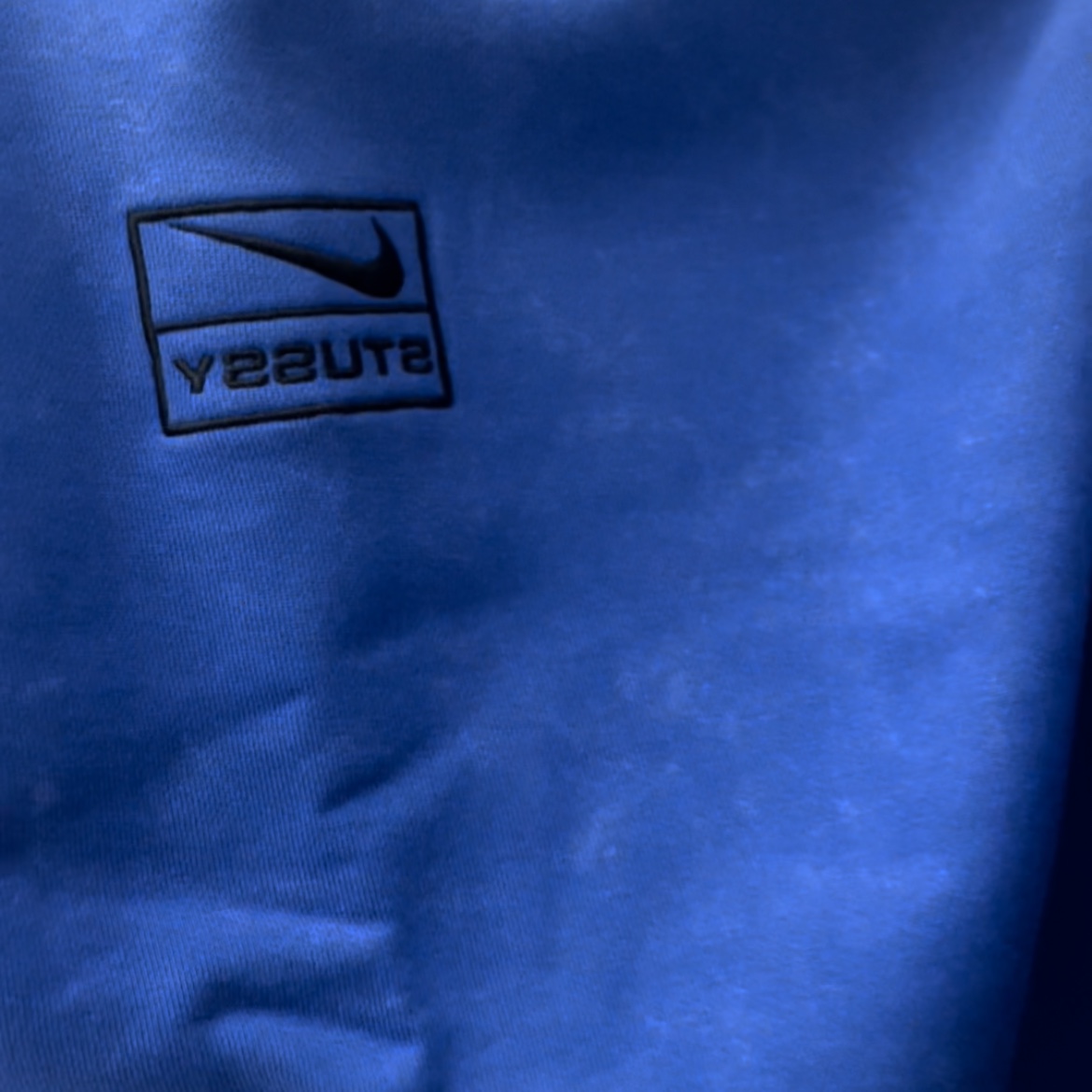 Nike x Stussy NRG Acid Washed Fleece Pants Game Royal (DR4025-480) 착용 스타일 - 3