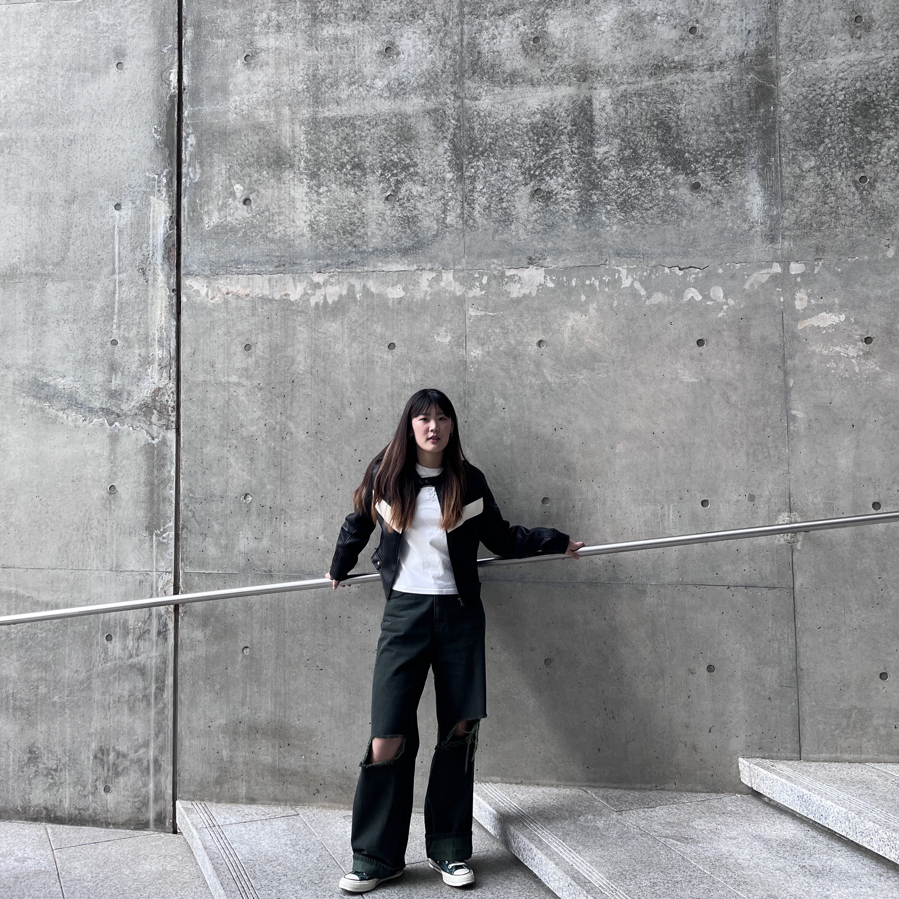 Converse Chuck 70 High Midnight Clover 착용 스타일