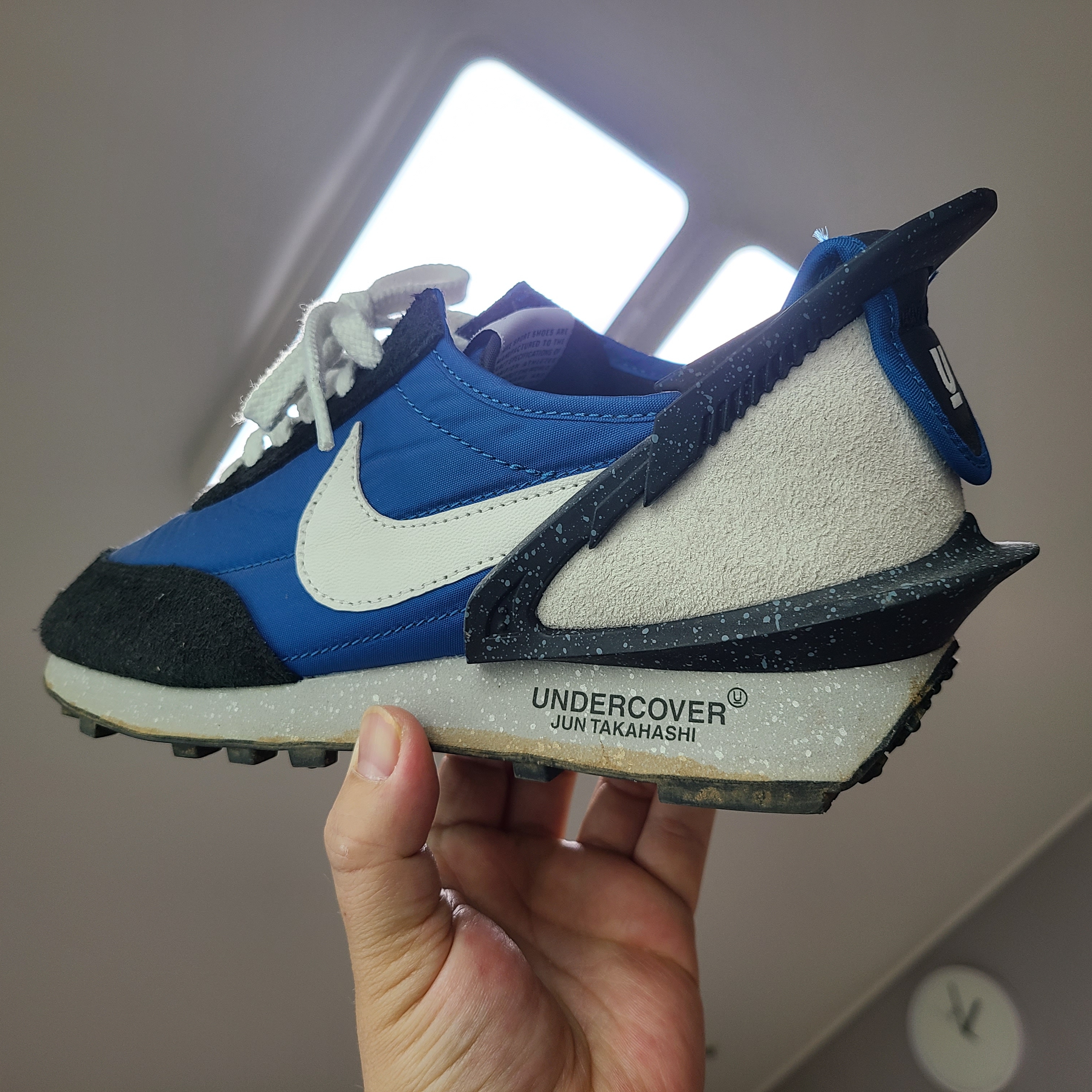 Nike x Undercover Daybreak Blue Jay 착용 스타일