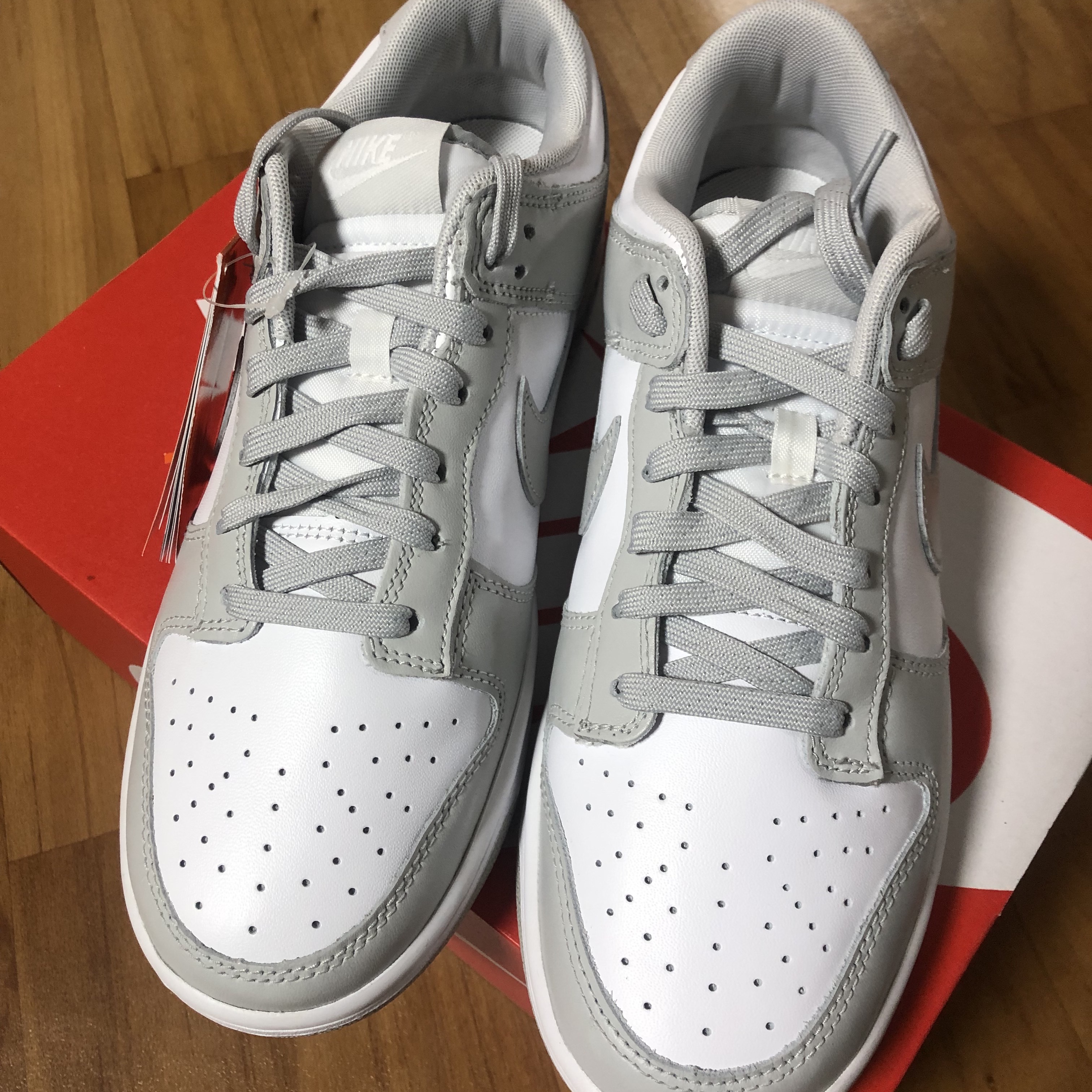 Nike Dunk Low Retro Grey Fog 착용 스타일