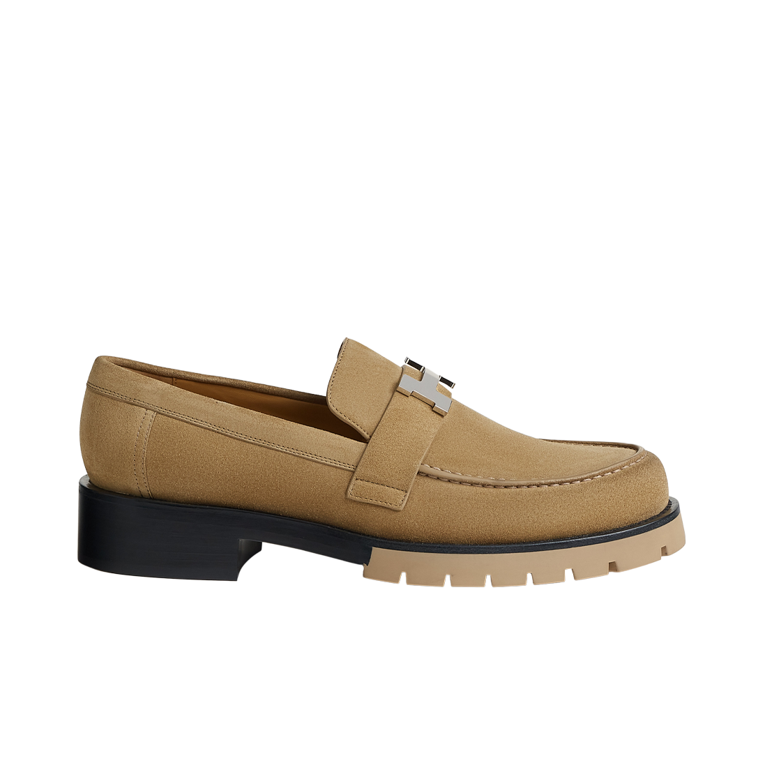 에르메스 그레고아르 로퍼 카프스킨 & 브러쉬드 팔라듐 하드웨어 베쥬 듄(Hermes Gregoire Loafer Calfskin & Brushed Palladium Beige Dune) - 1