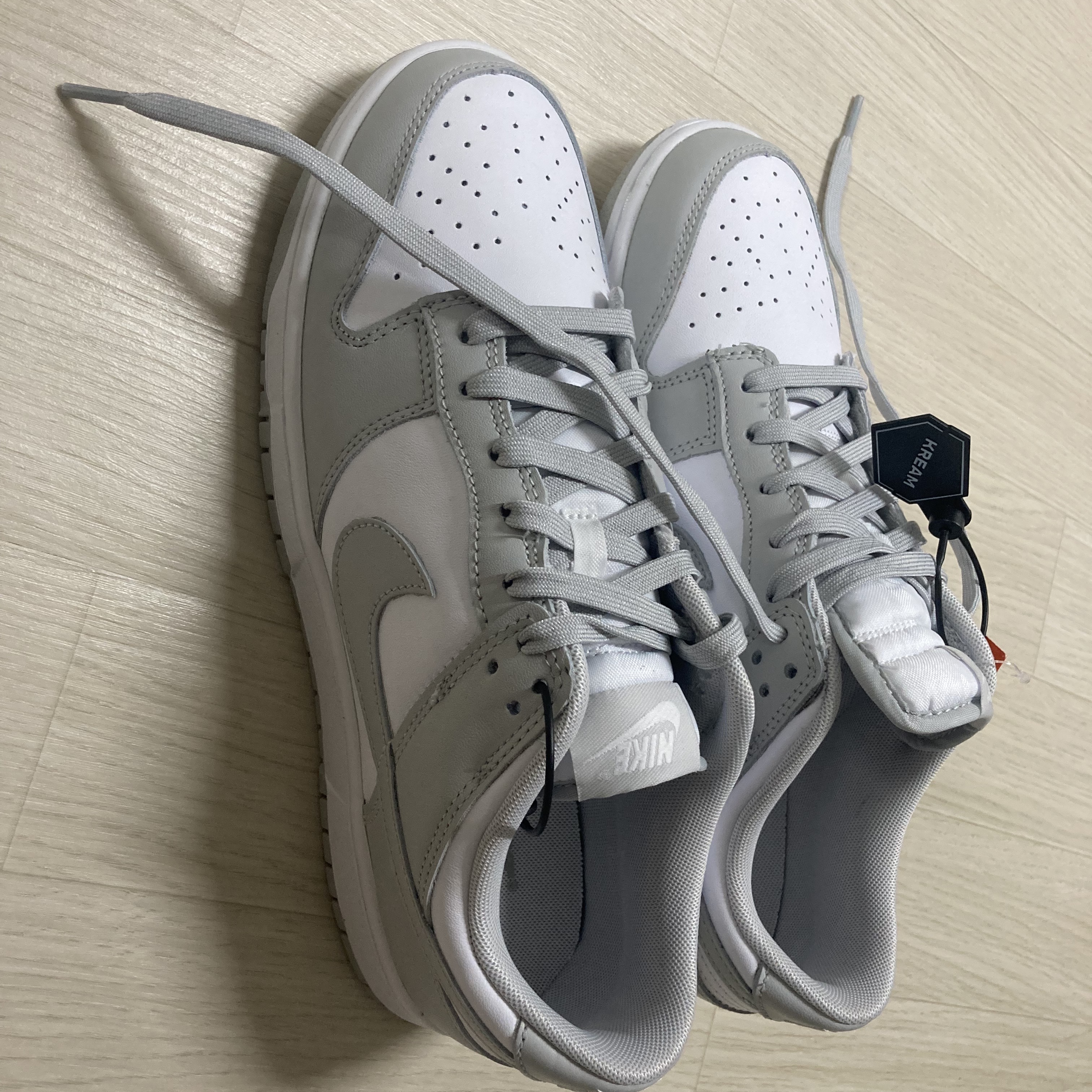 Nike Dunk Low Retro Grey Fog 착용 스타일
