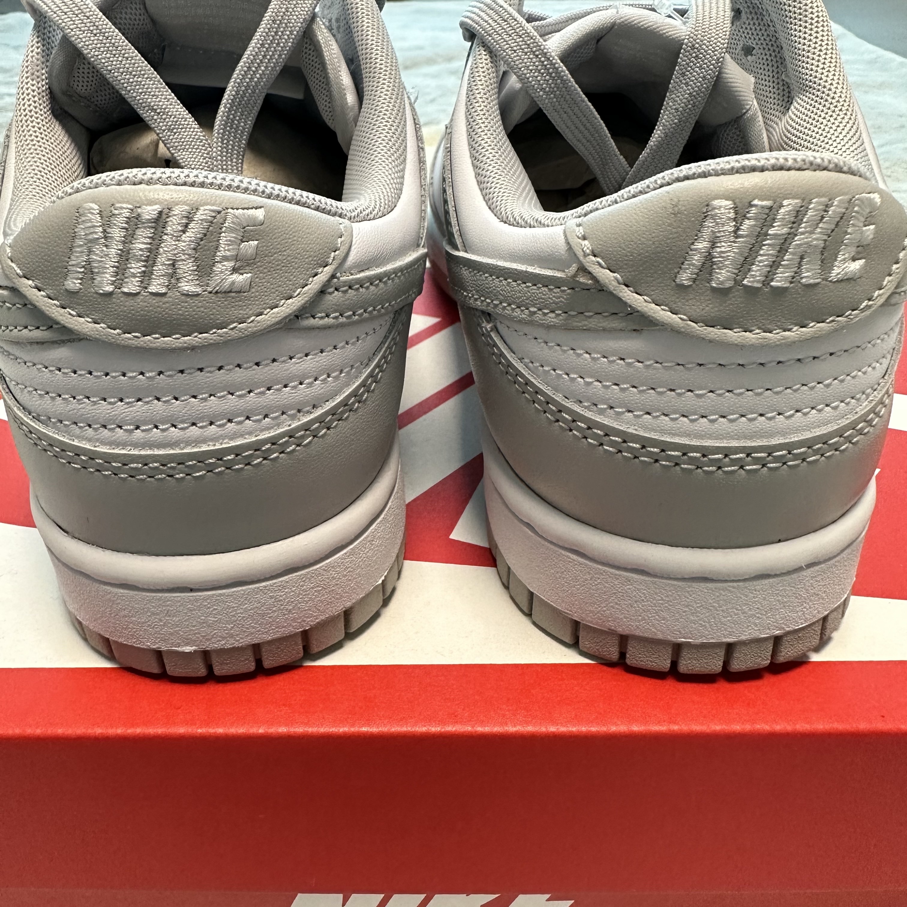 Nike Dunk Low Retro Grey Fog 착용 스타일 - 4