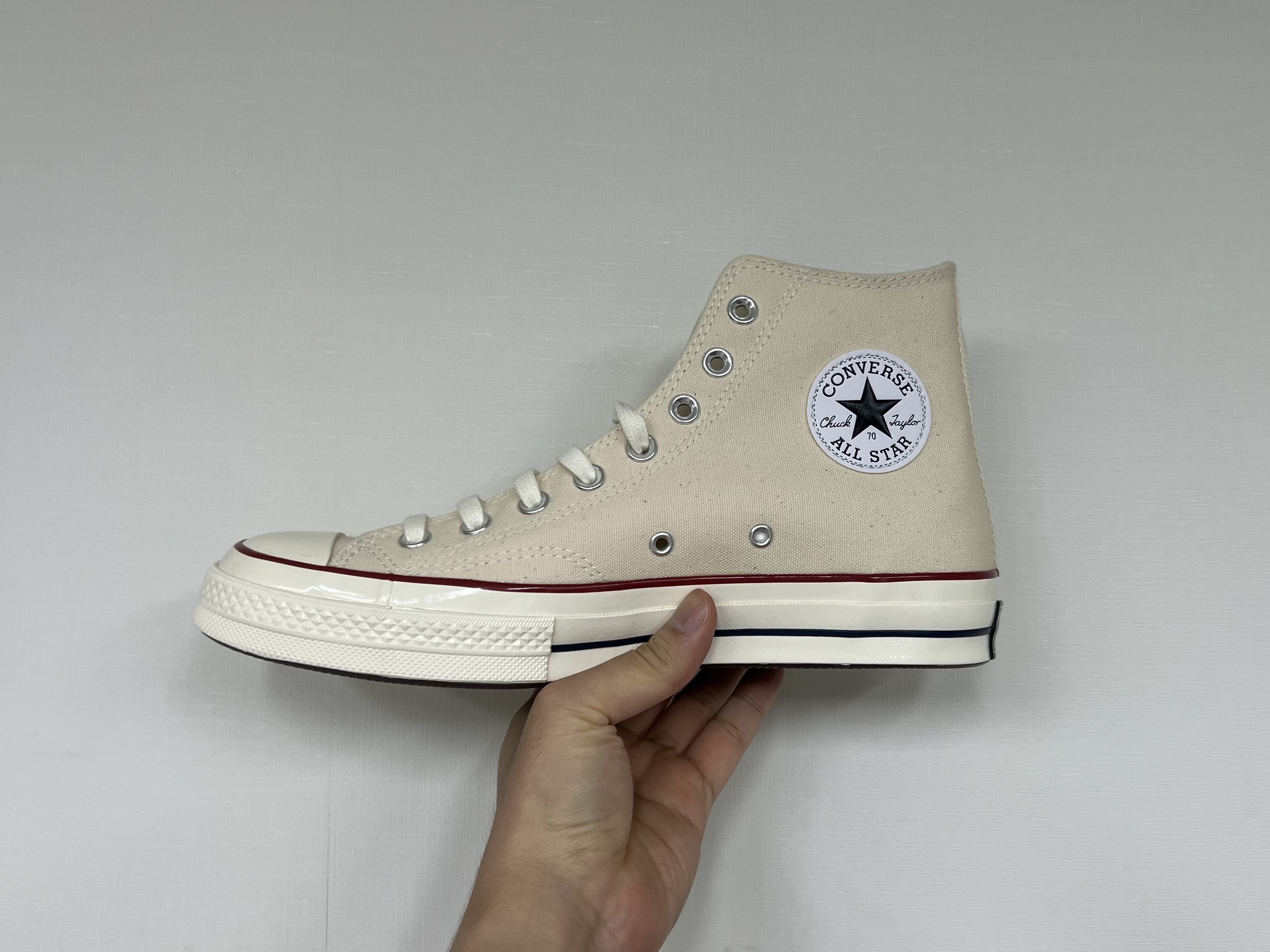 Converse Chuck 70 High Parchment 착용 스타일
