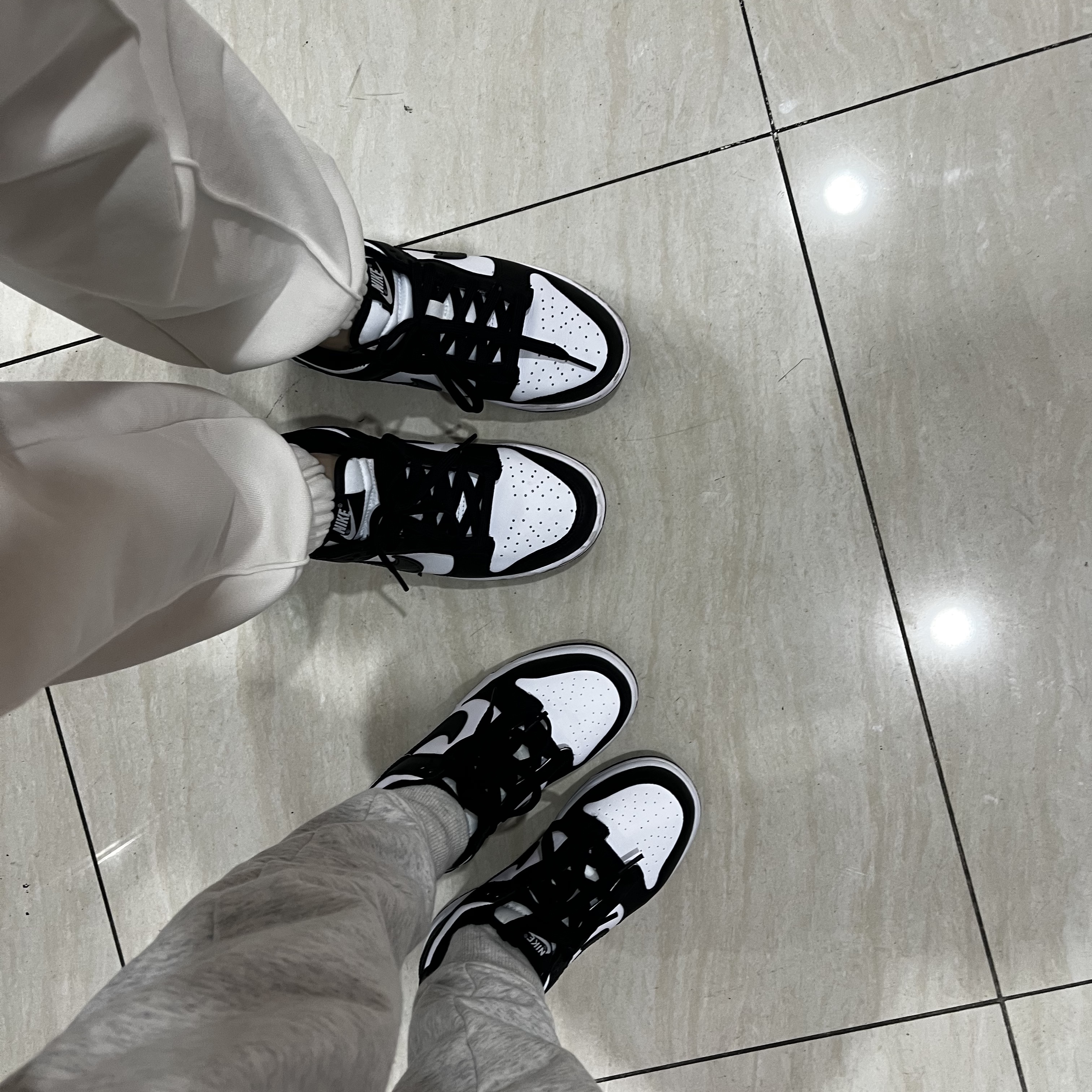 (PS) Nike Dunk Low Black, (W) Nike Dunk Low Black 착용 스타일