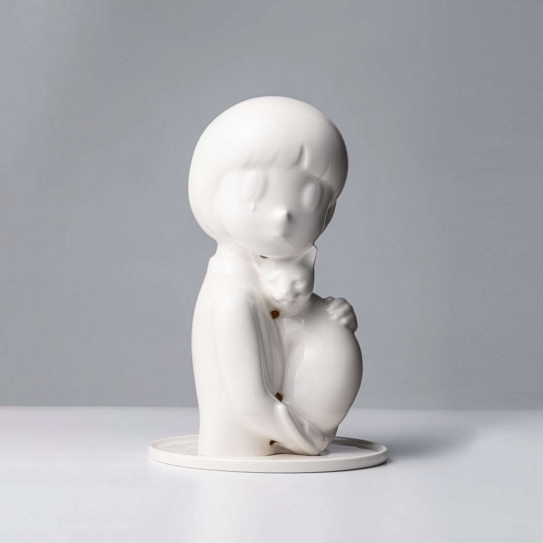 Eyewater Animal - ver. Solid White Ceramic 3D(Yuya Hashizume ) - 1