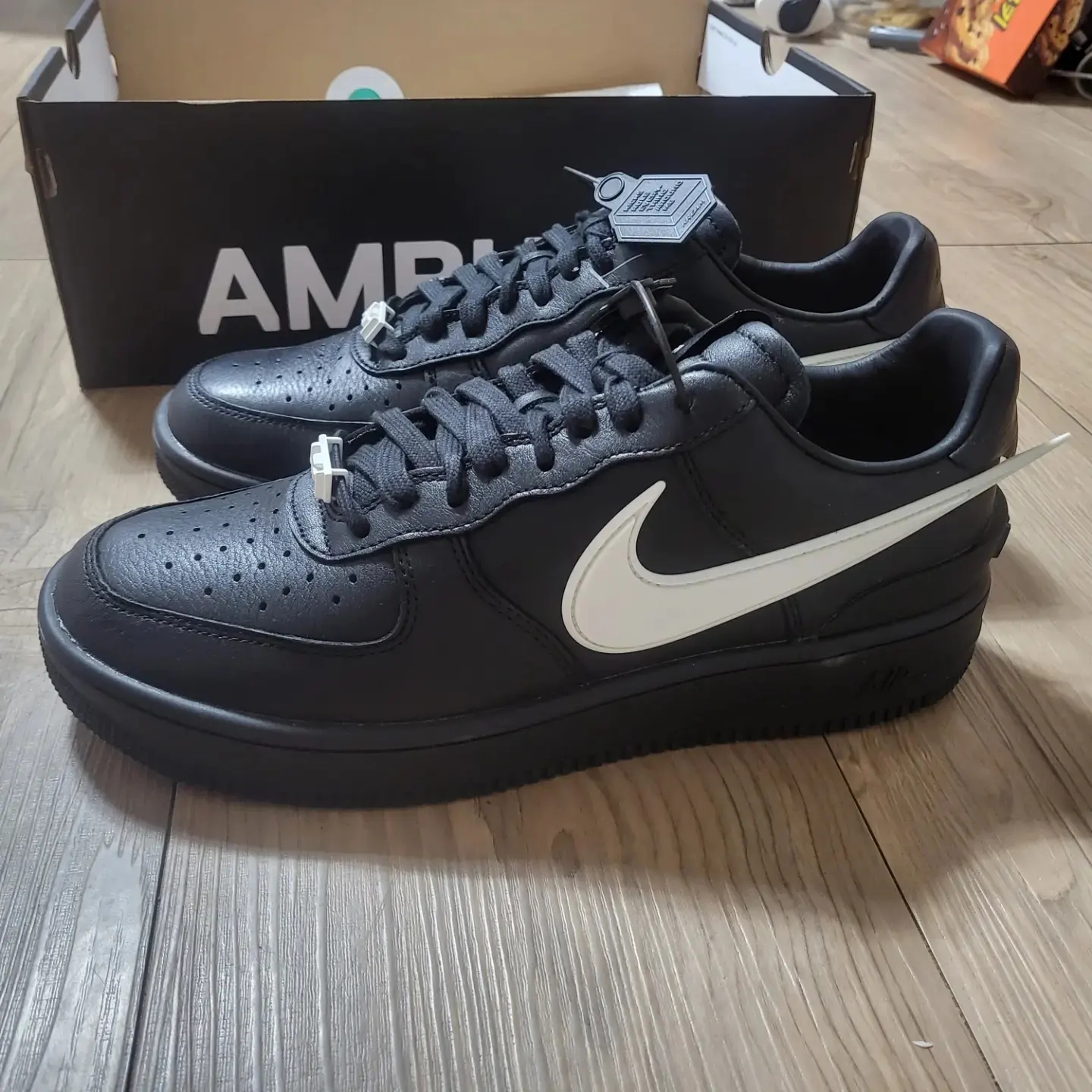 Nike x Ambush Air Force 1 Low SP Black 착용 스타일 - 2