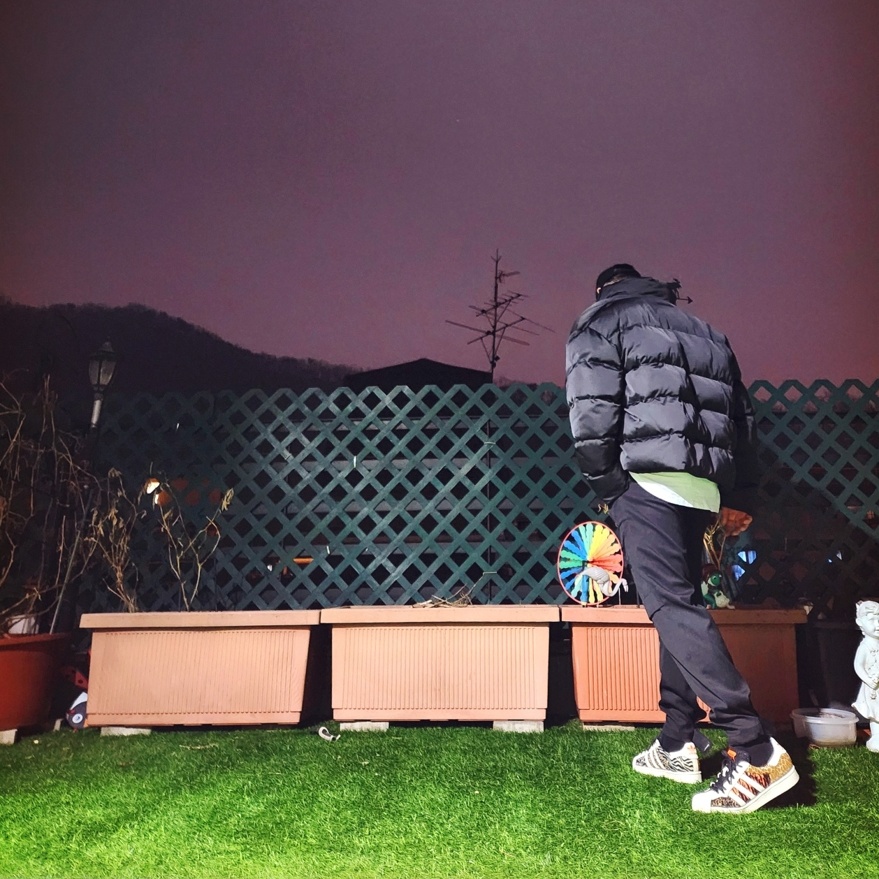 Adidas x Atmos Superstar Crazy Animal 착용 스타일 - 2