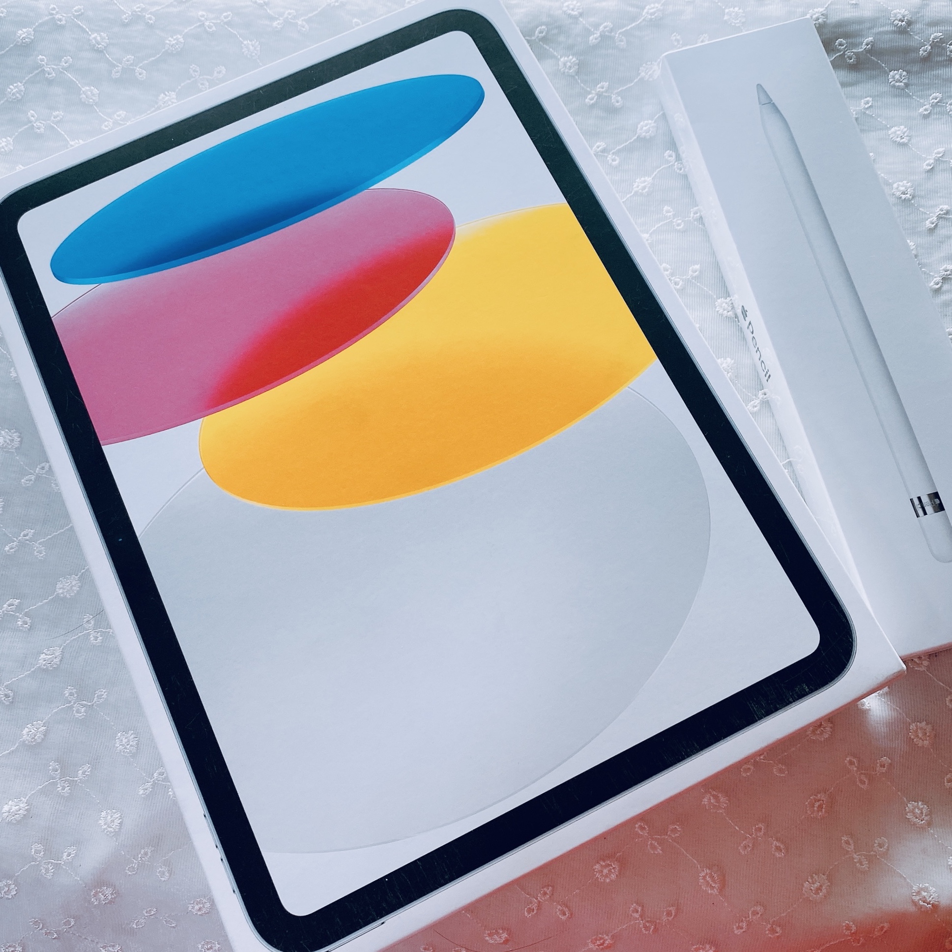 Apple iPad 10th Gen Wifi 64GB Silver (Korean Ver.), Apple Apple Pencil 1st Gen (Korean Ver.) 착용 스타일 - 2