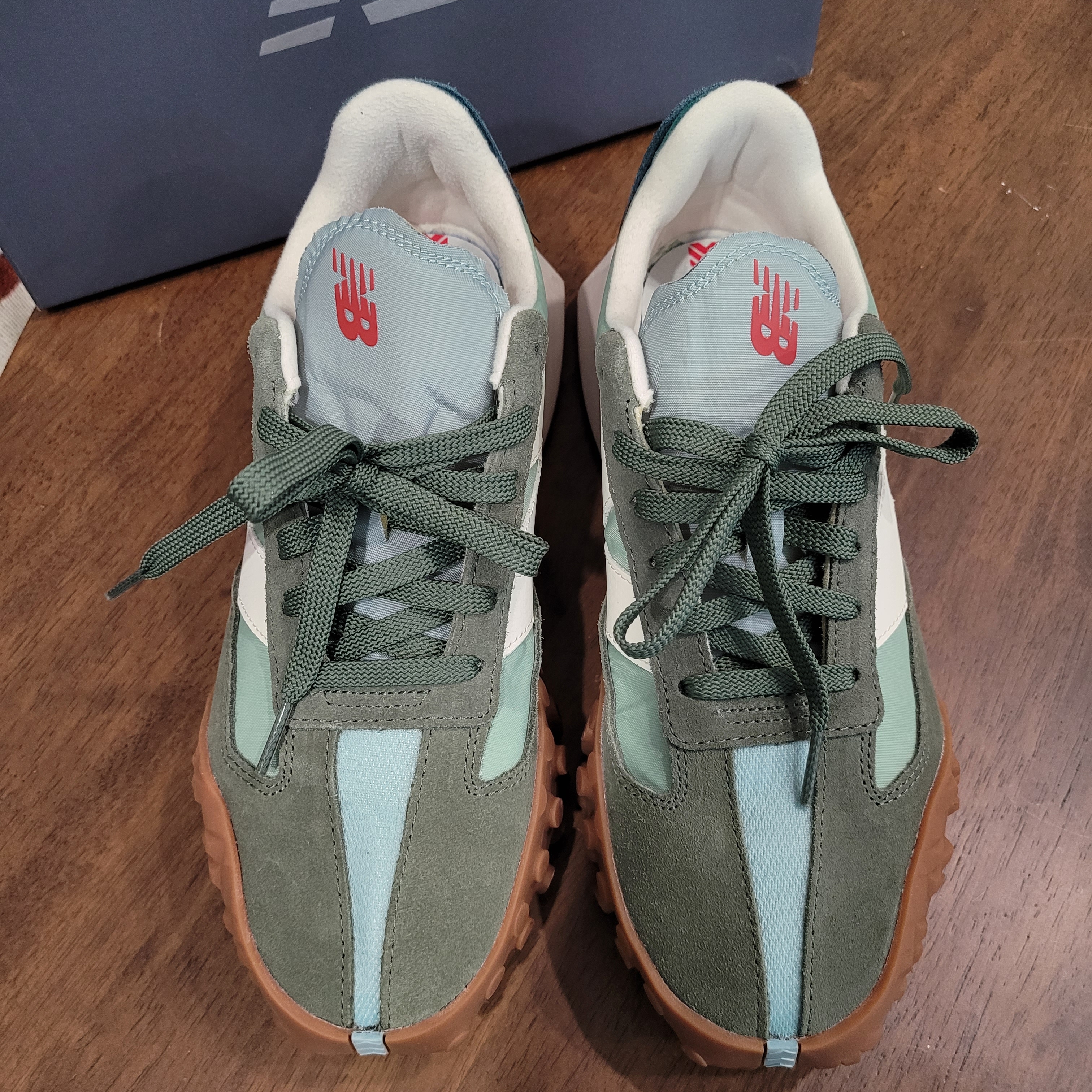New Balance XC-72 Light Green 착용 스타일 - 2