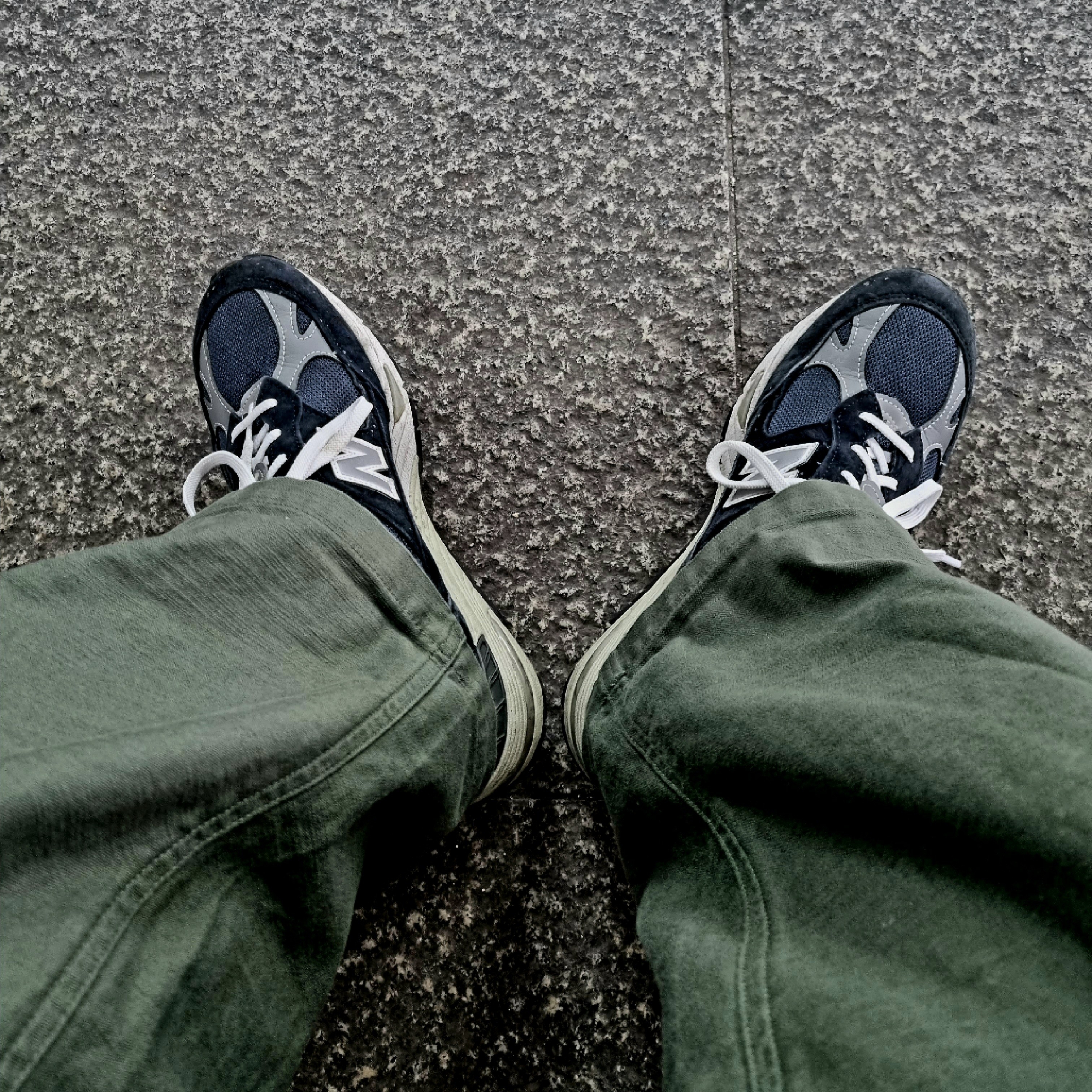 New Balance 991 Made in UK Navy 착용 스타일