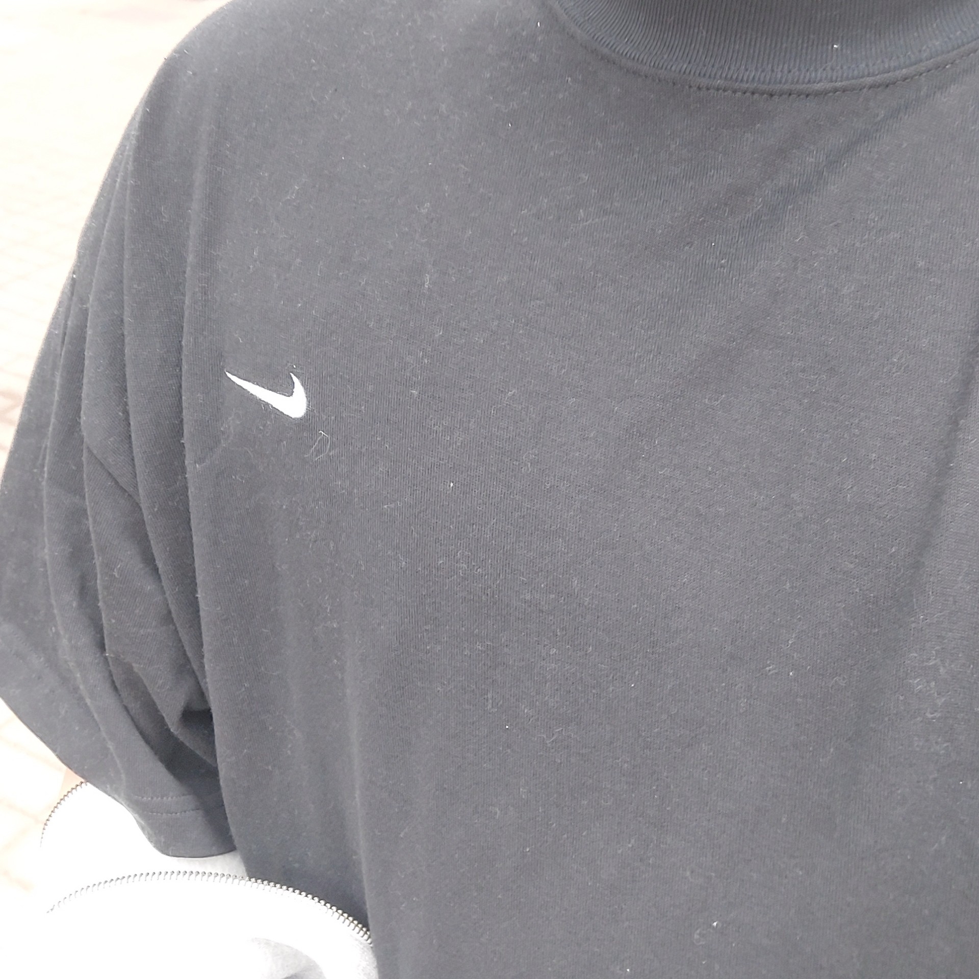 Nike NRG Solo Swoosh T-Shirt Black - US/EU 착용 스타일