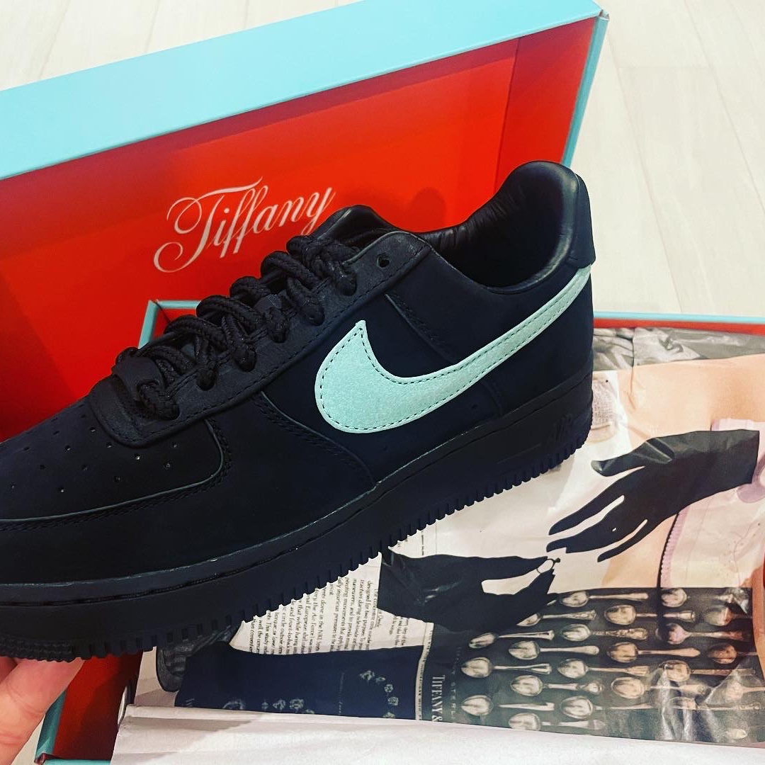 Nike x Tiffany & Co. Air Force 1 Low SP 1837 착용 스타일 - 1