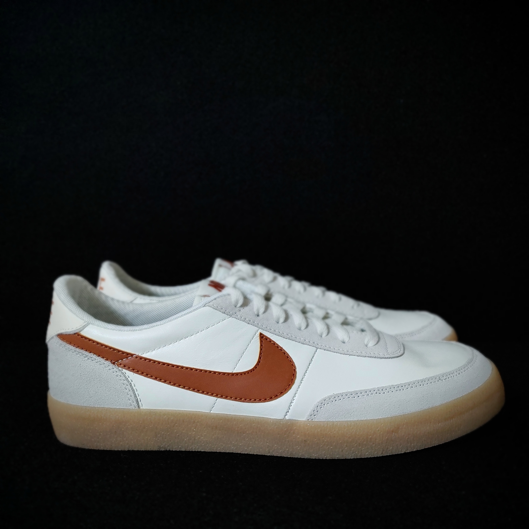 Nike Killshot 2 Leather Sail Desert Orange 착용 스타일 - 4