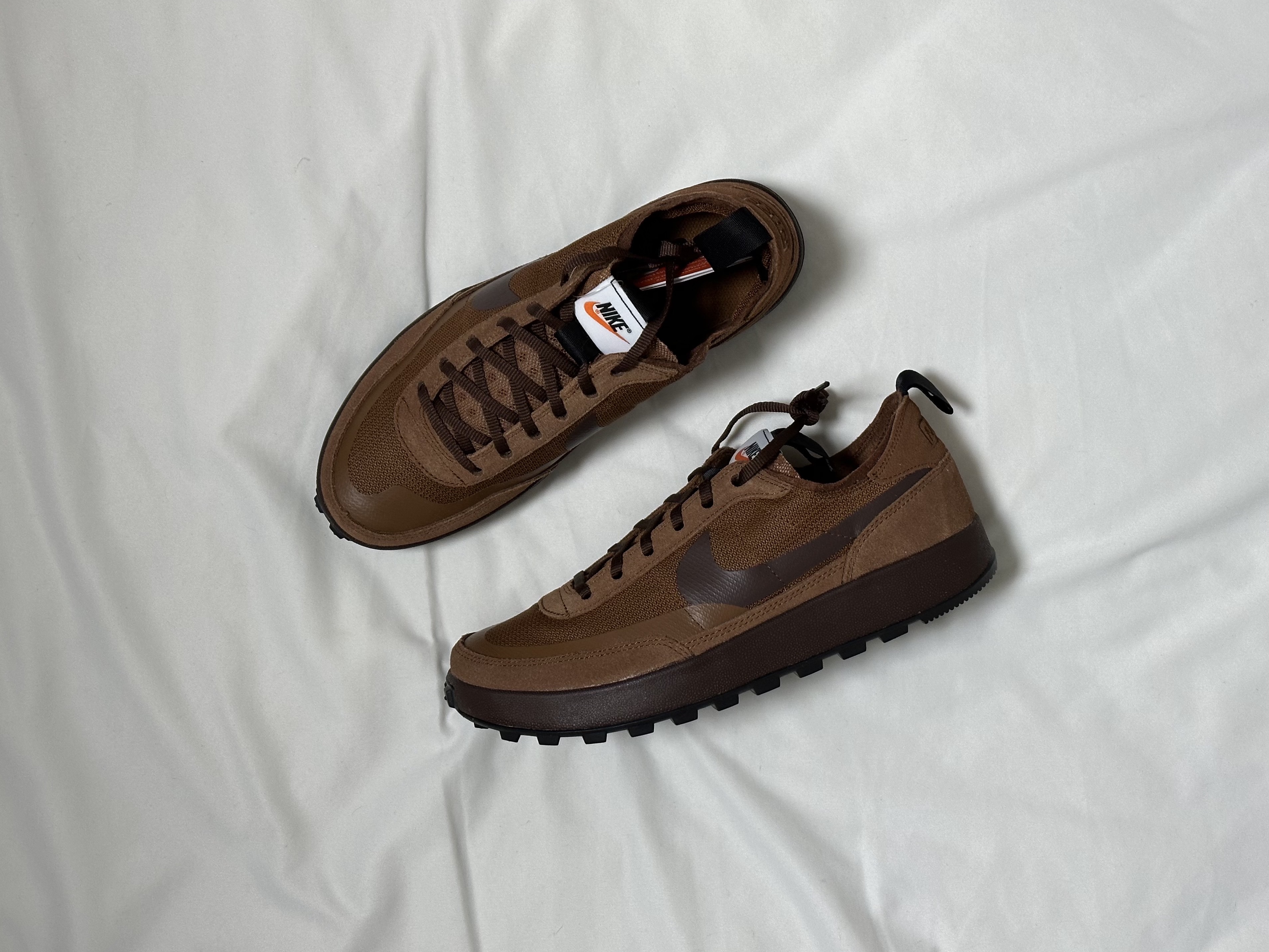 Nike x Tom Sachs General Purpose Shoe Brown 착용 스타일 - 1