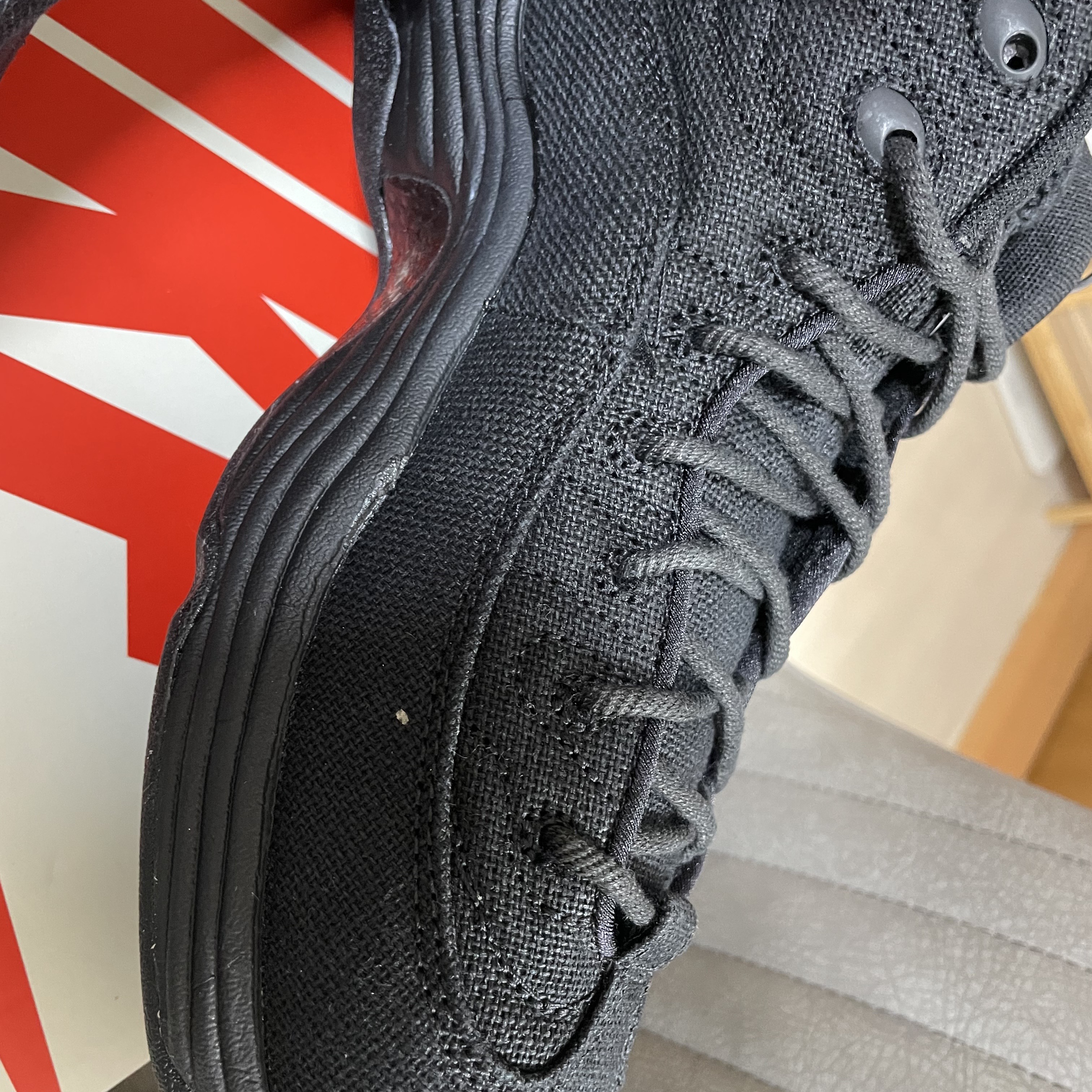 Nike x Stussy Air Penny II Black 착용 스타일 - 3