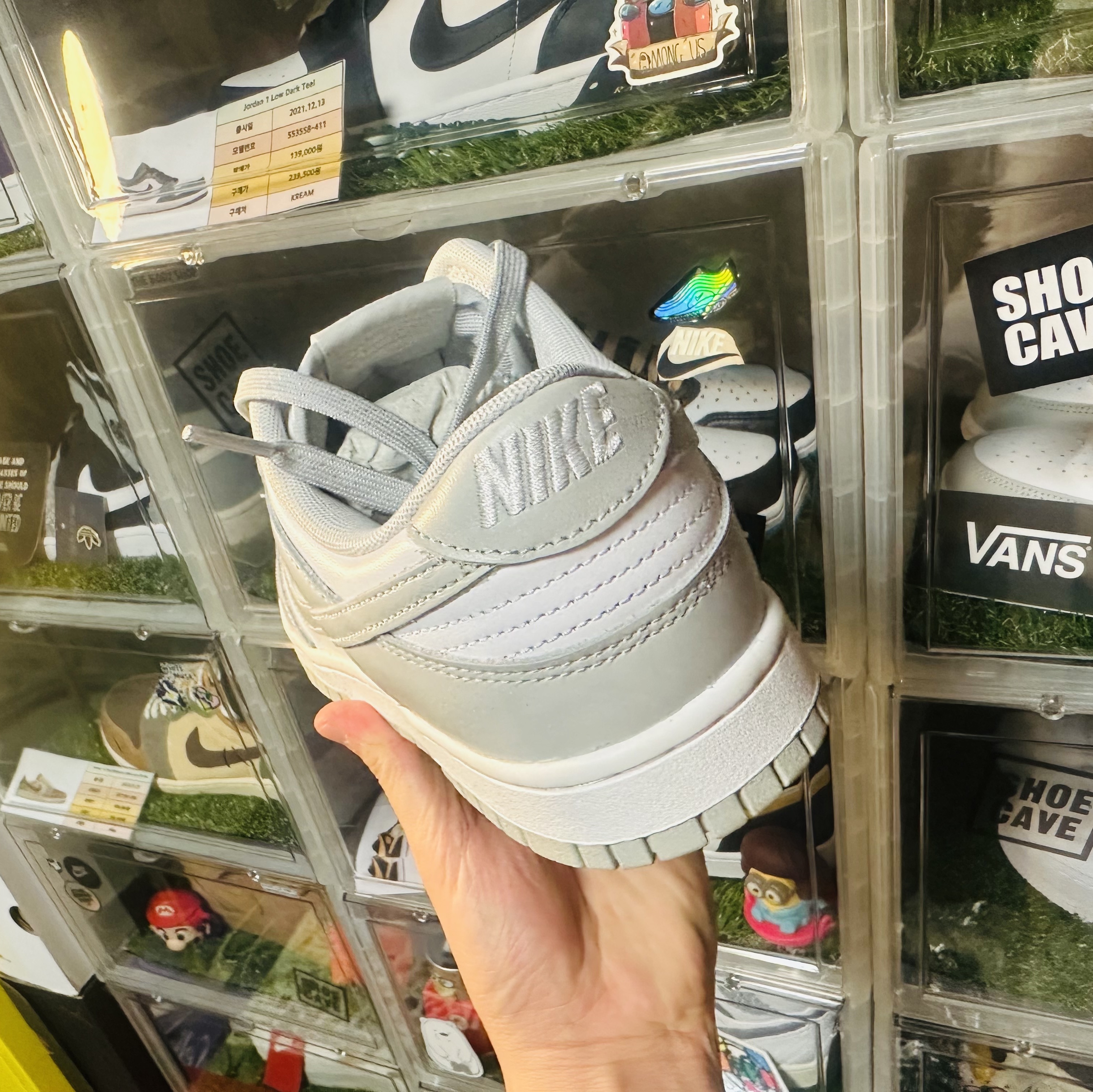 Nike Dunk Low Retro Grey Fog 착용 스타일 - 3