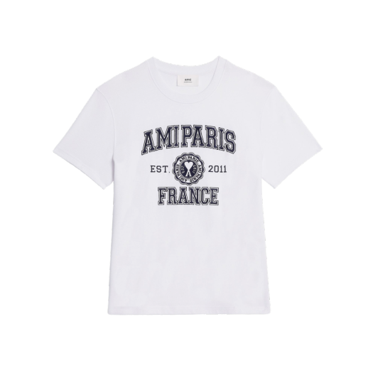 아미 파리 프랑스 티셔츠 화이트