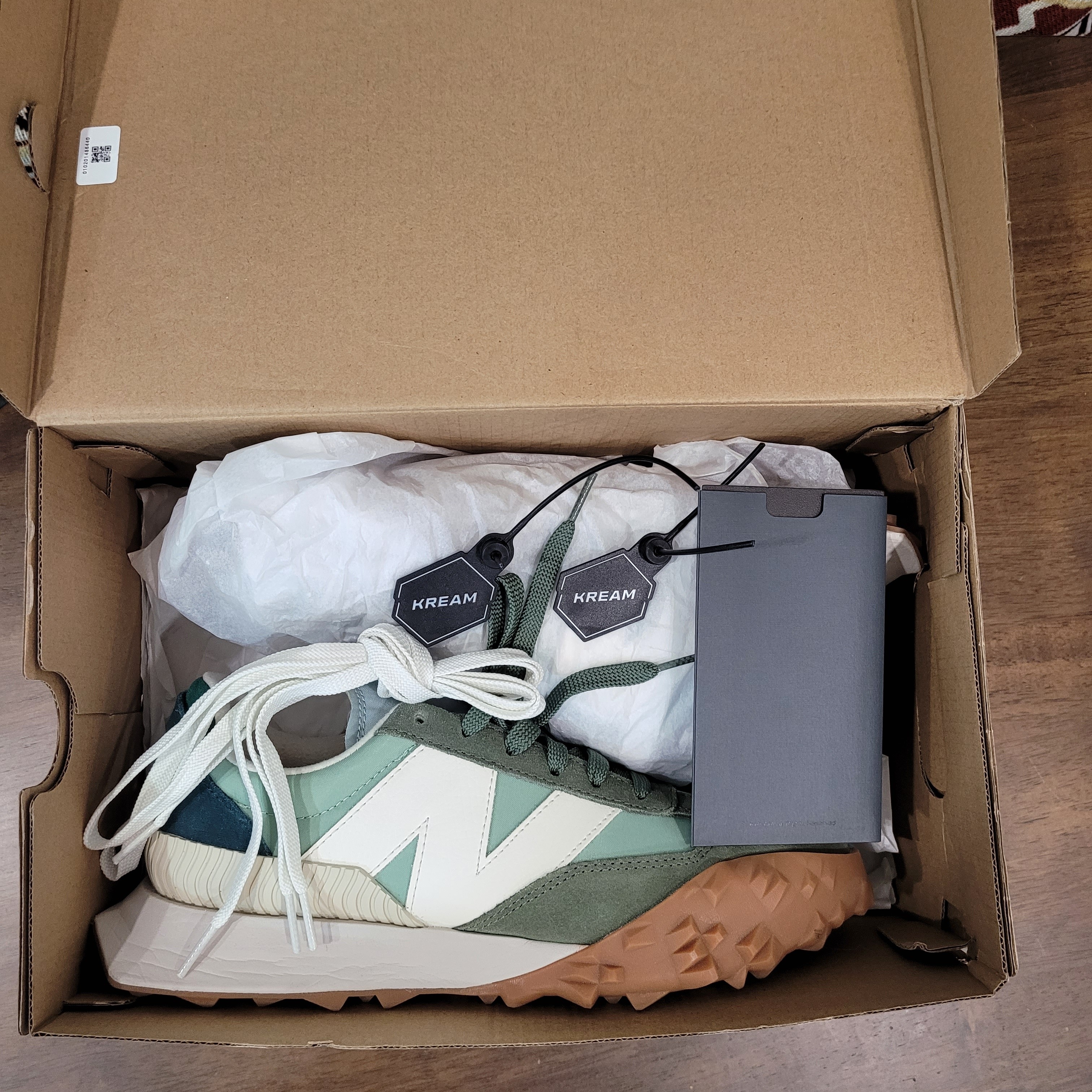 New Balance XC-72 Light Green 착용 스타일 - 5