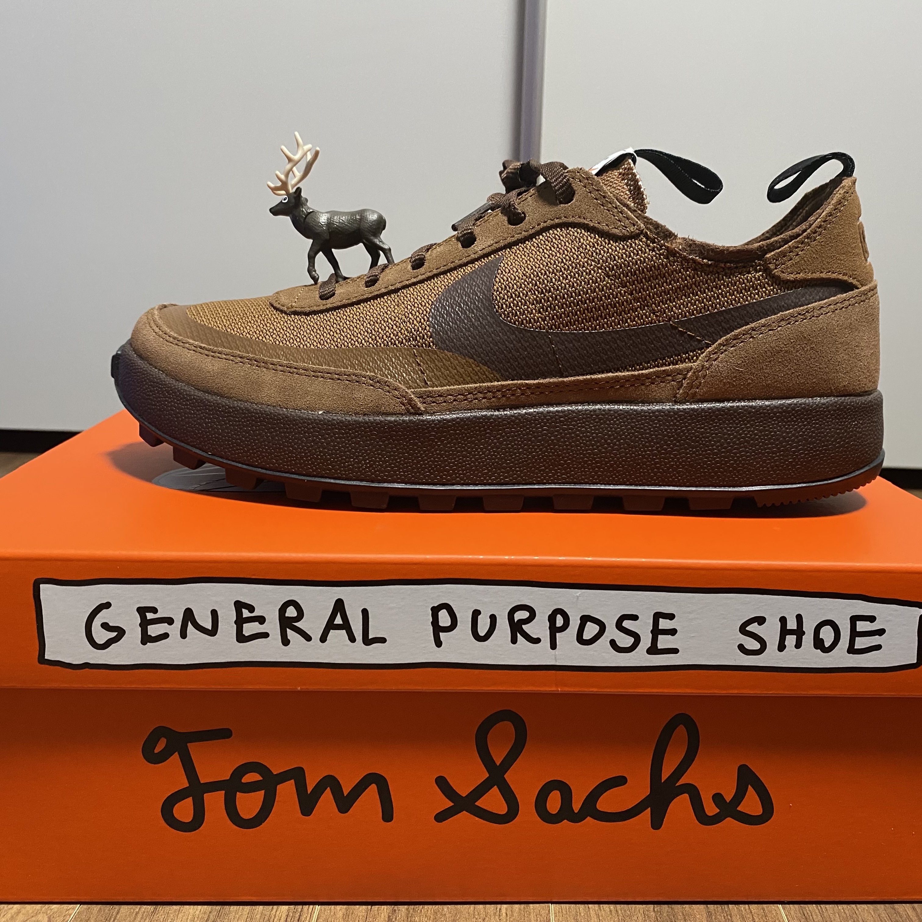 Nike x Tom Sachs General Purpose Shoe Brown 착용 스타일