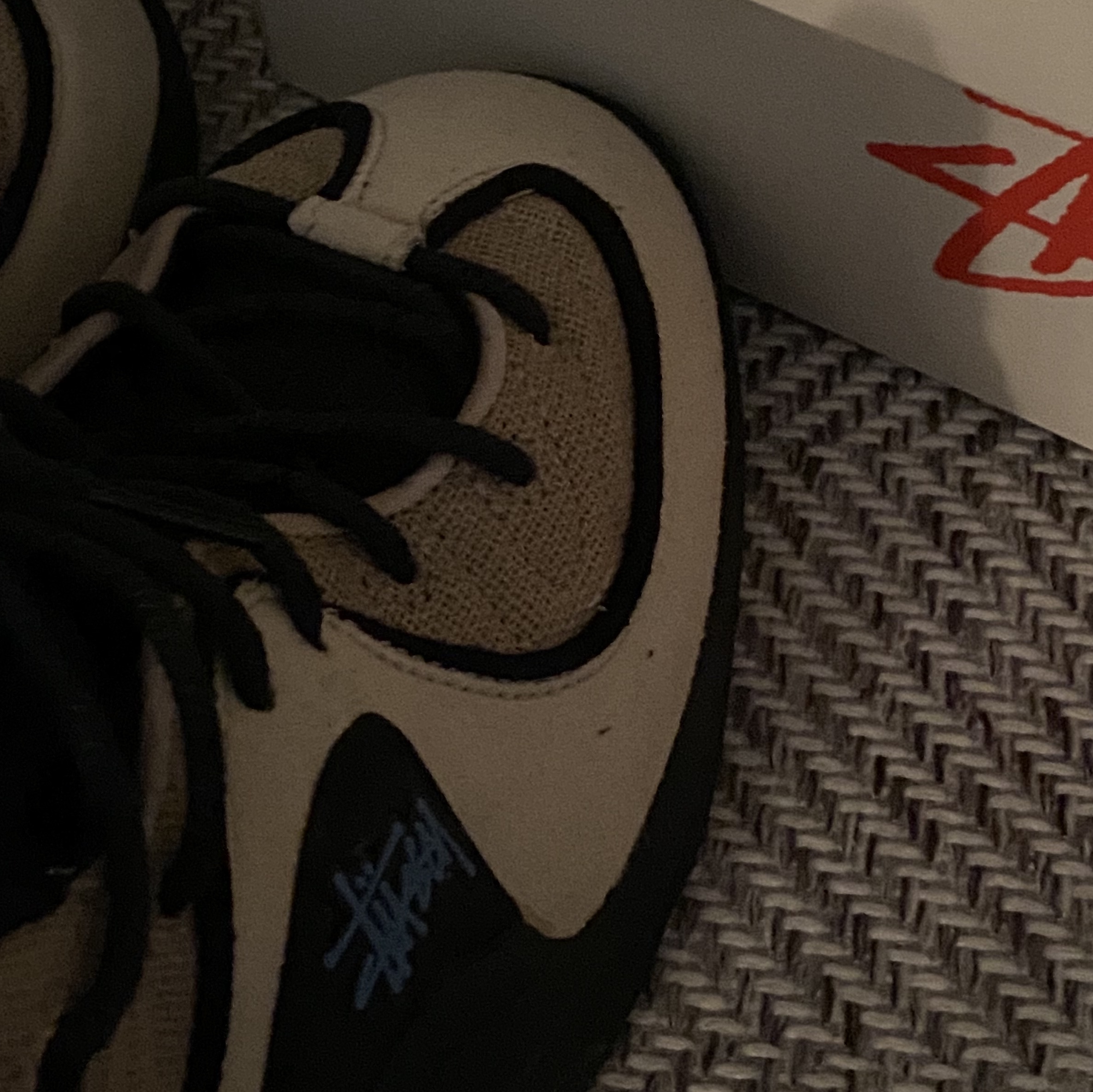 Nike x Stussy Air Penny II Rattan and Limestone 착용 스타일