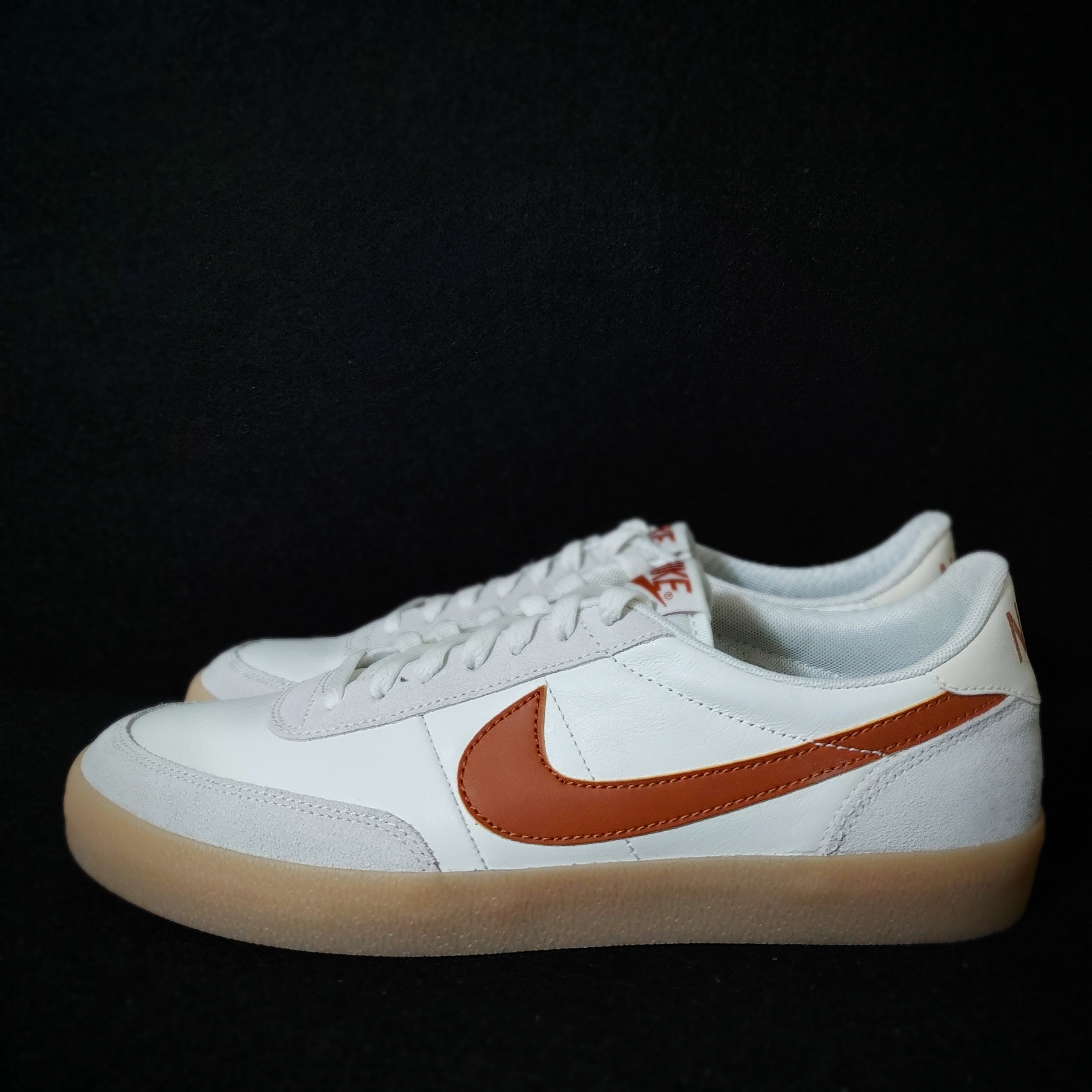 Nike Killshot 2 Leather Sail Desert Orange 착용 스타일 - 2