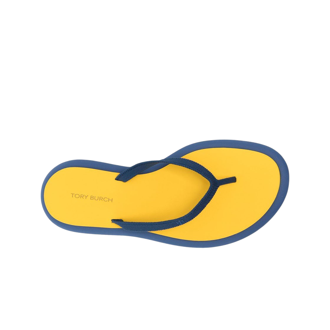 (W) 토리버치 레이어드 플립 플랍 네이비 씨 골든 브라이트((W) Tory Burch Layered Flip-Flop Navy Sea Golden Bright) - 2