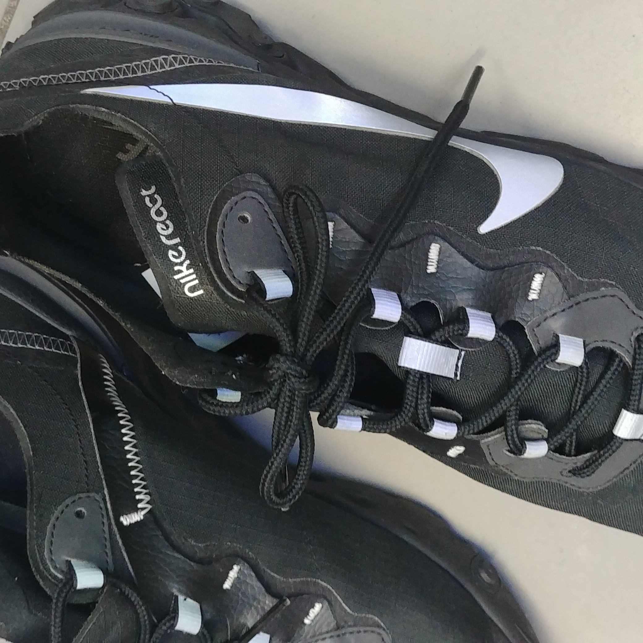 Nike React Element 55 Black Reflect 착용 스타일
