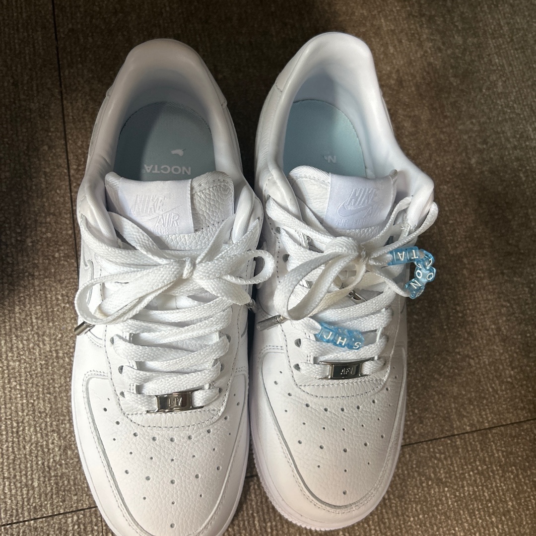 Nike x Drake Nocta Air Force 1 Low SP Certified Lover Boy White 착용 스타일 - 1
