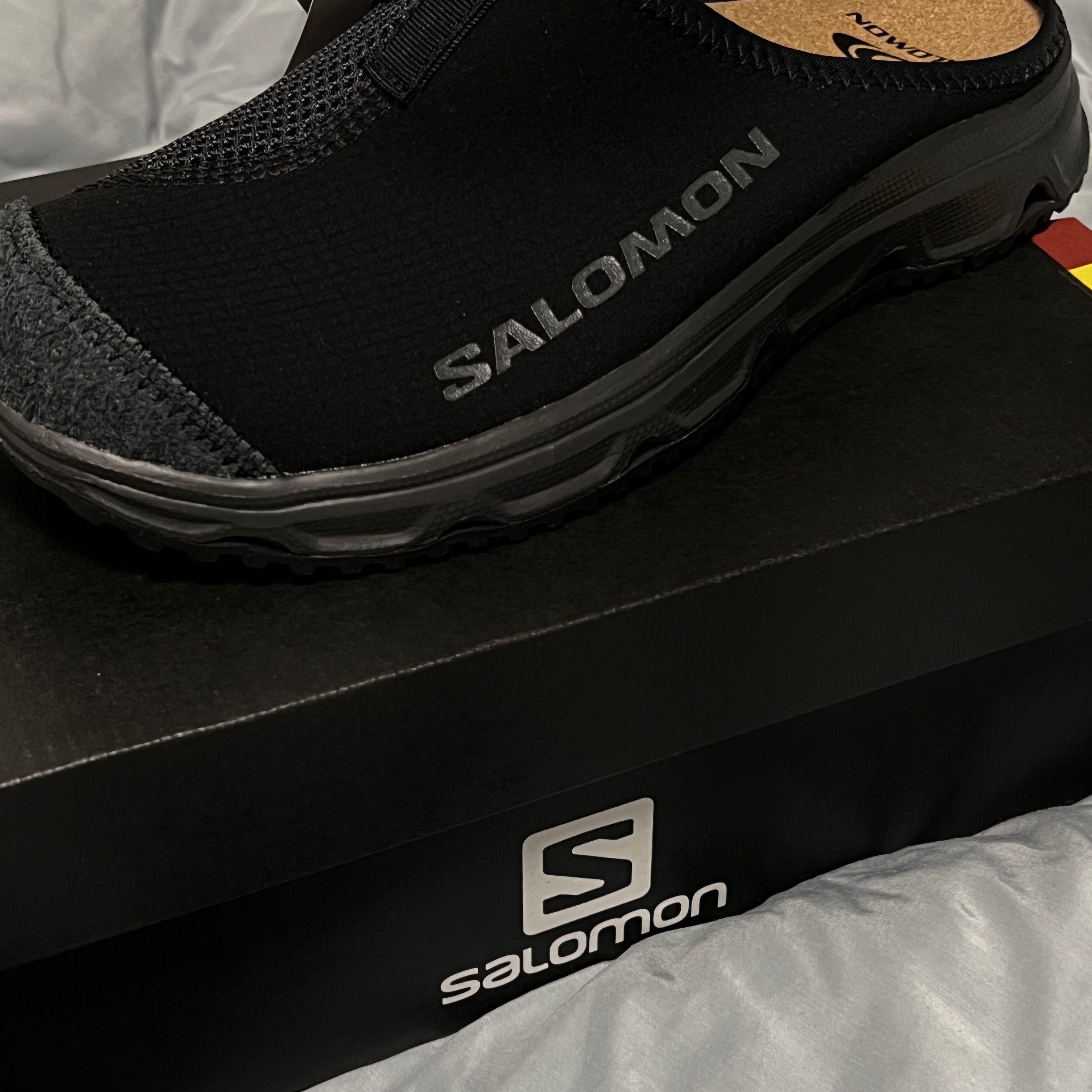 Salomon RX Slide 3.0 Black 착용 스타일