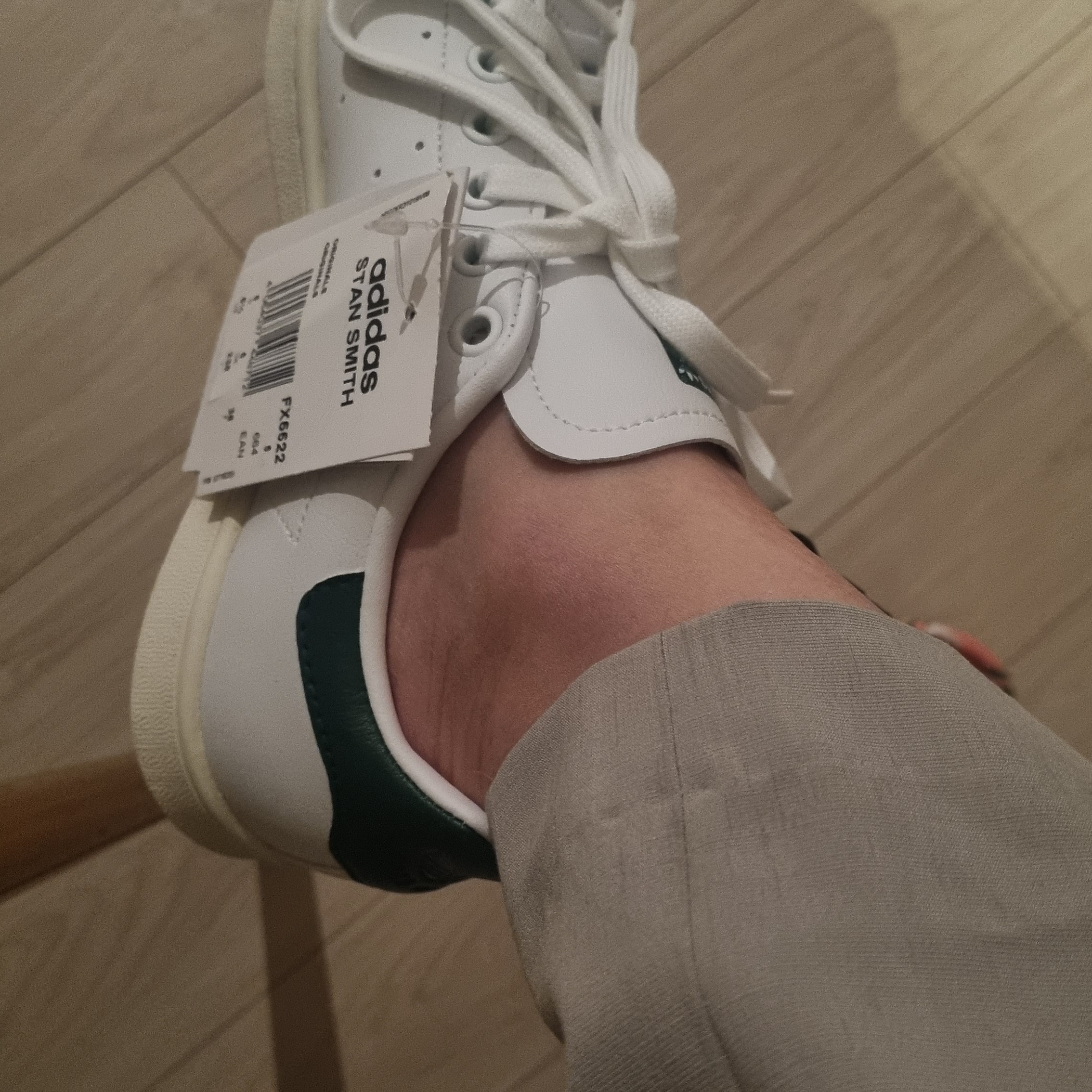 Adidas Stan Smith Collegiate Green 착용 스타일 - 4