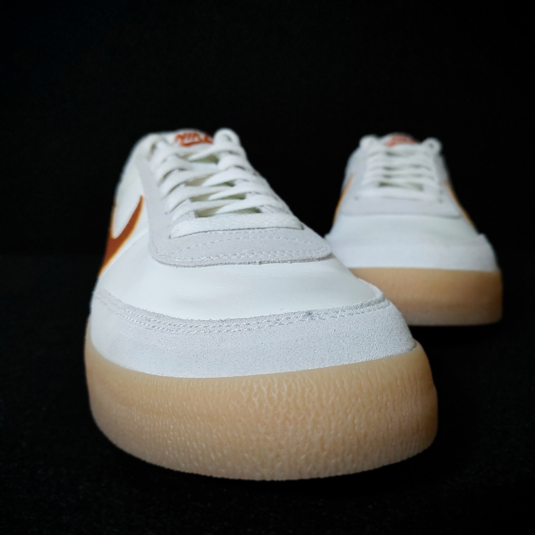 Nike Killshot 2 Leather Sail Desert Orange 착용 스타일 - 5