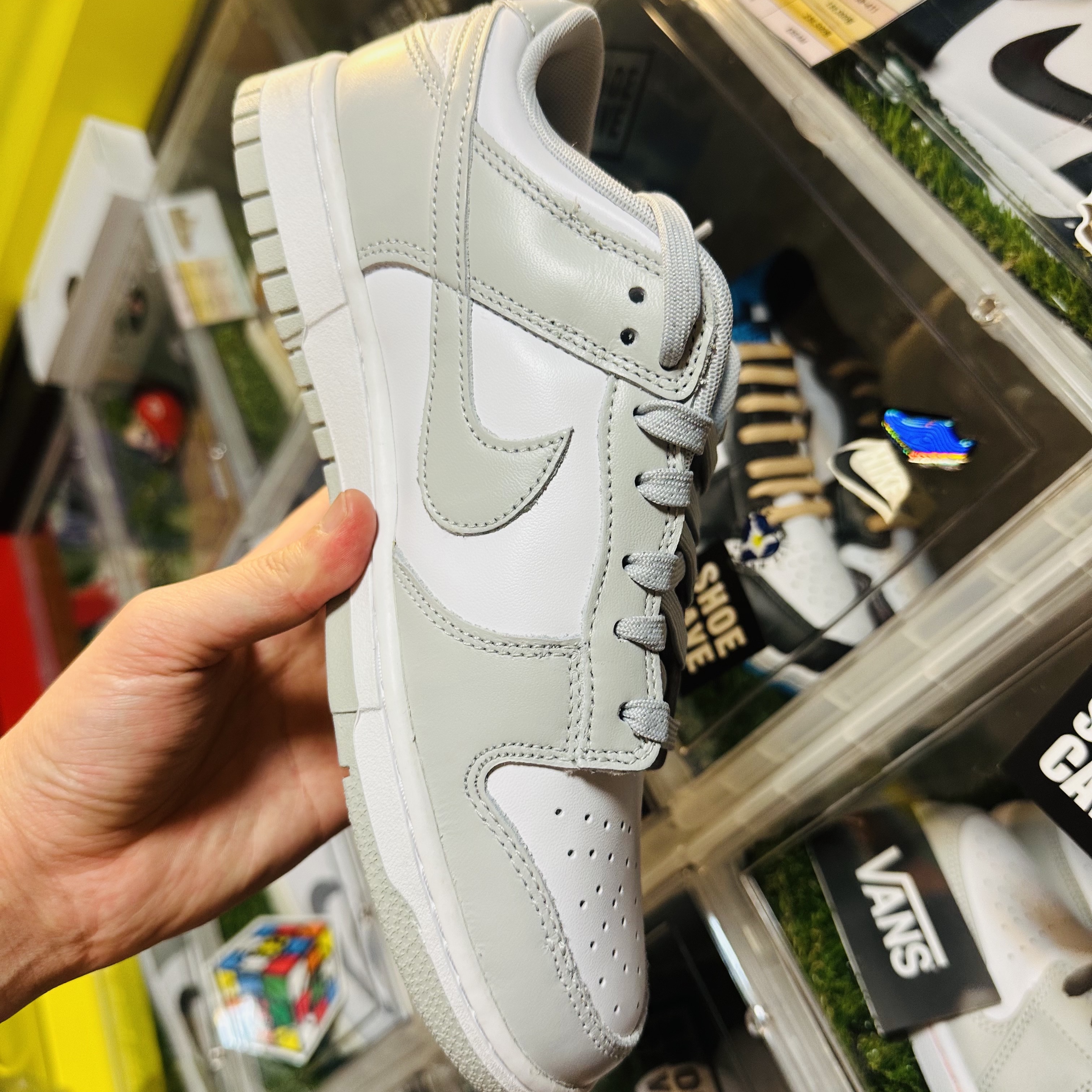 Nike Dunk Low Retro Grey Fog 착용 스타일 - 4