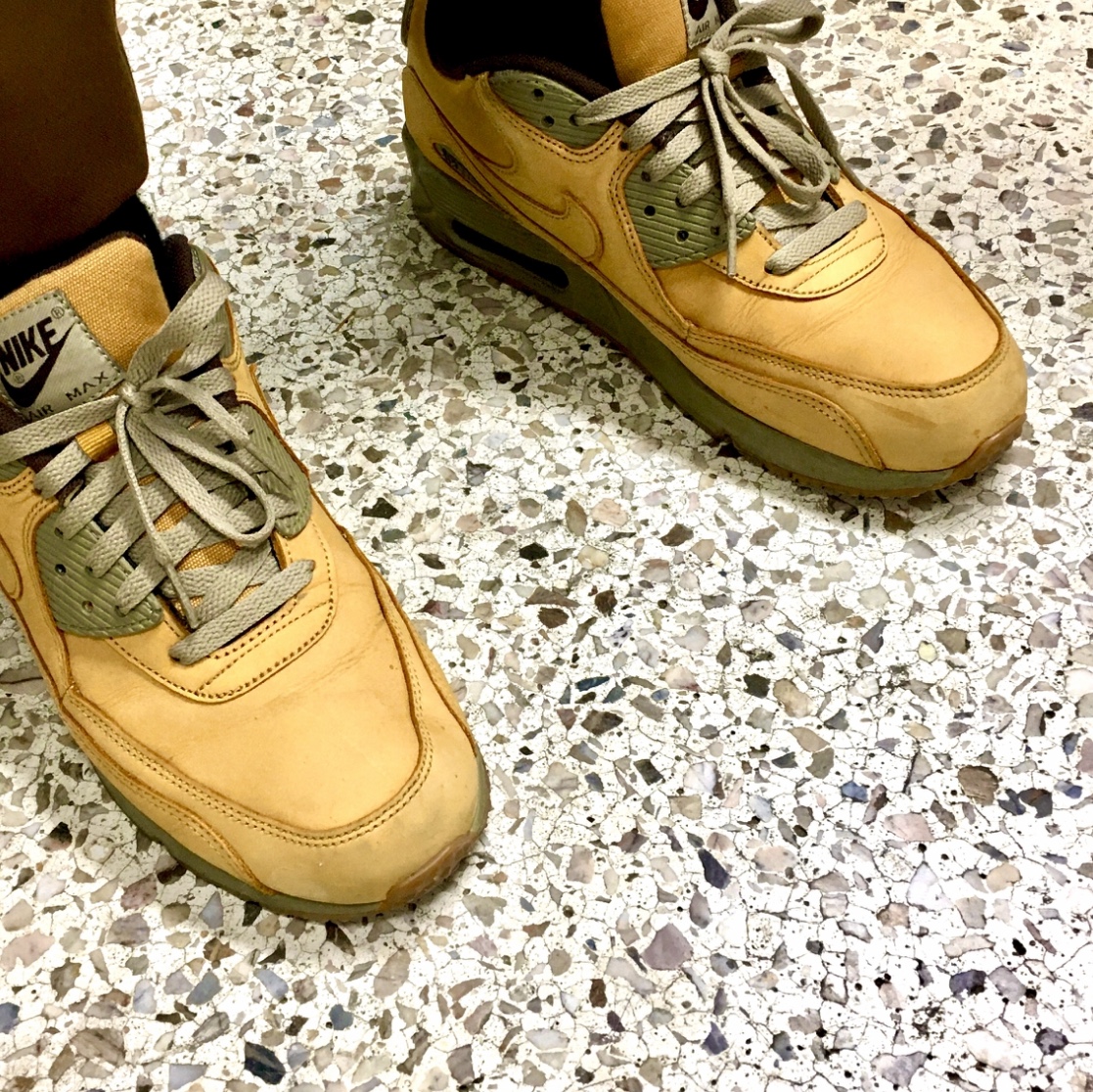Nike Air Max 90 Winter PRM Wheat 착용 스타일