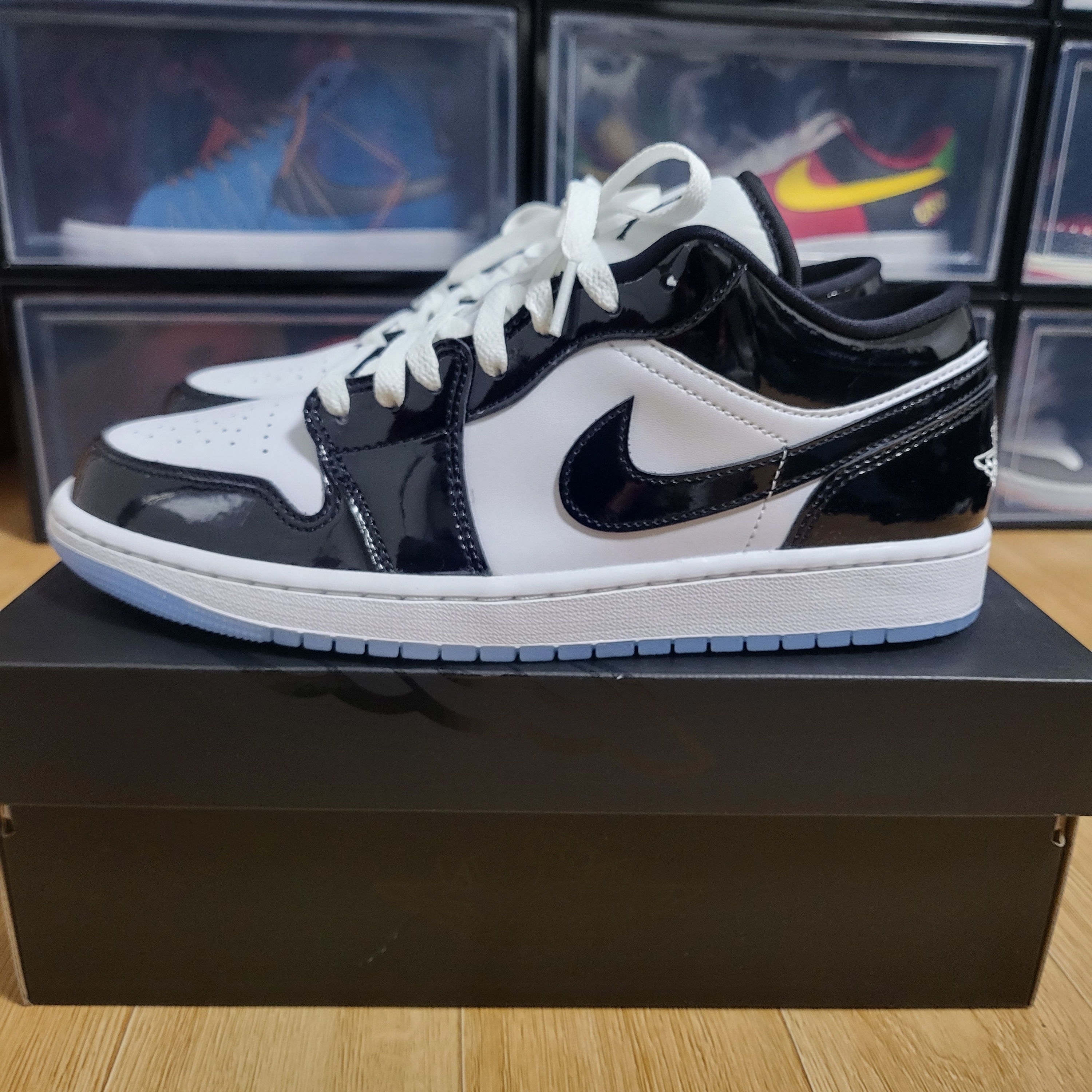 Jordan 1 Low SE Concord 착용 스타일 - 3