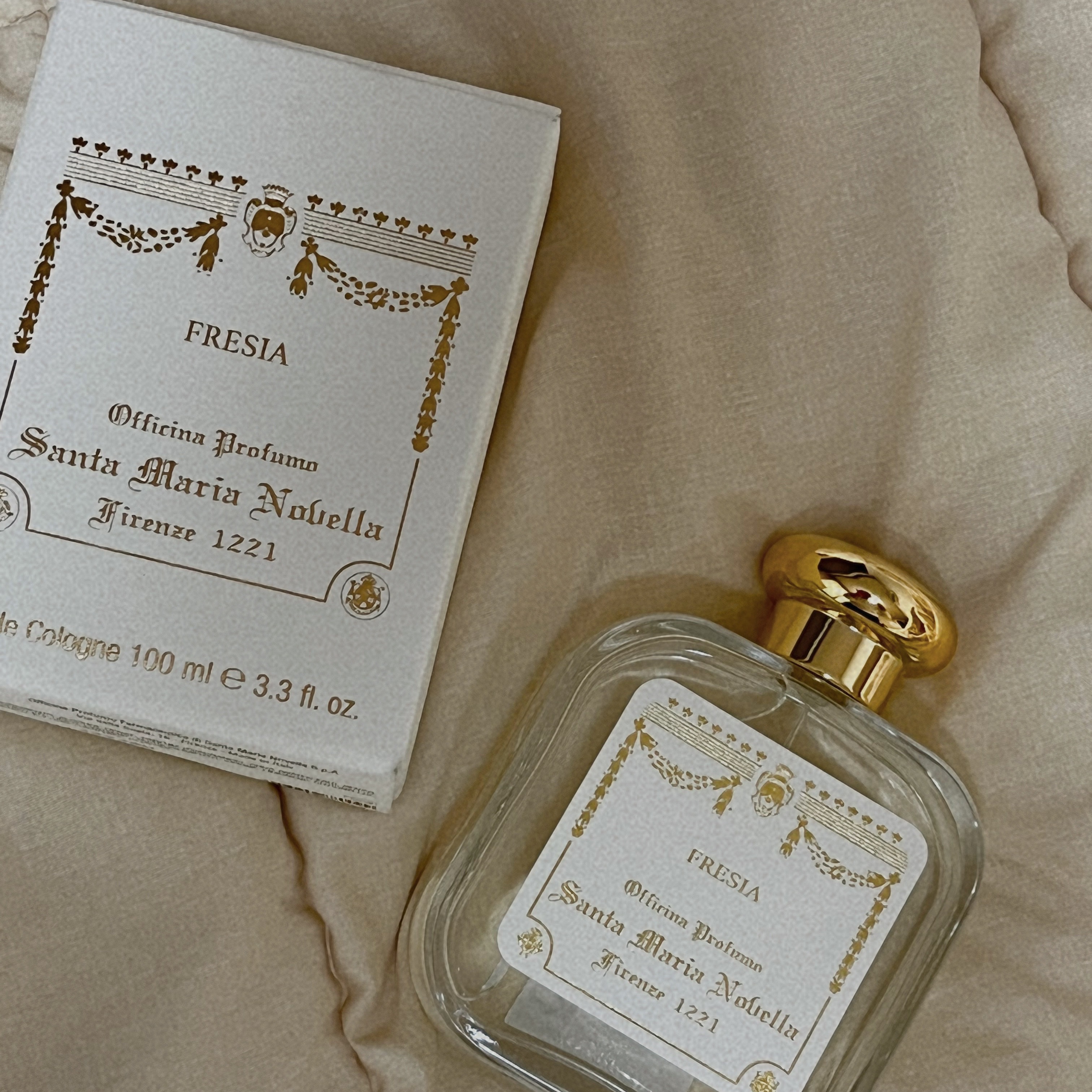 Santa Maria Novella Fresia Eau de Cologne 100ml 착용 스타일