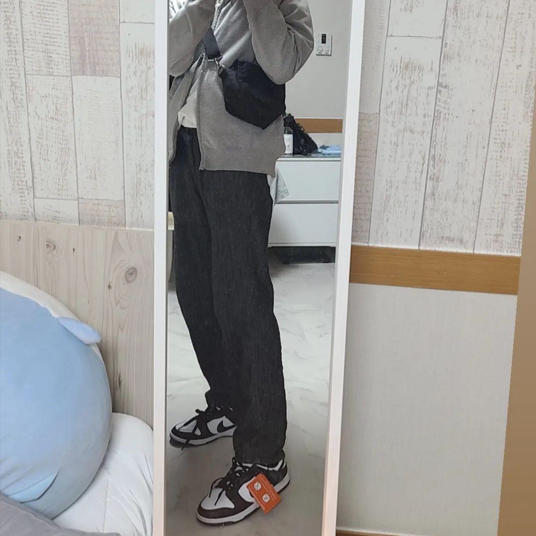 Nike Dunk Low Retro Black 착용 스타일