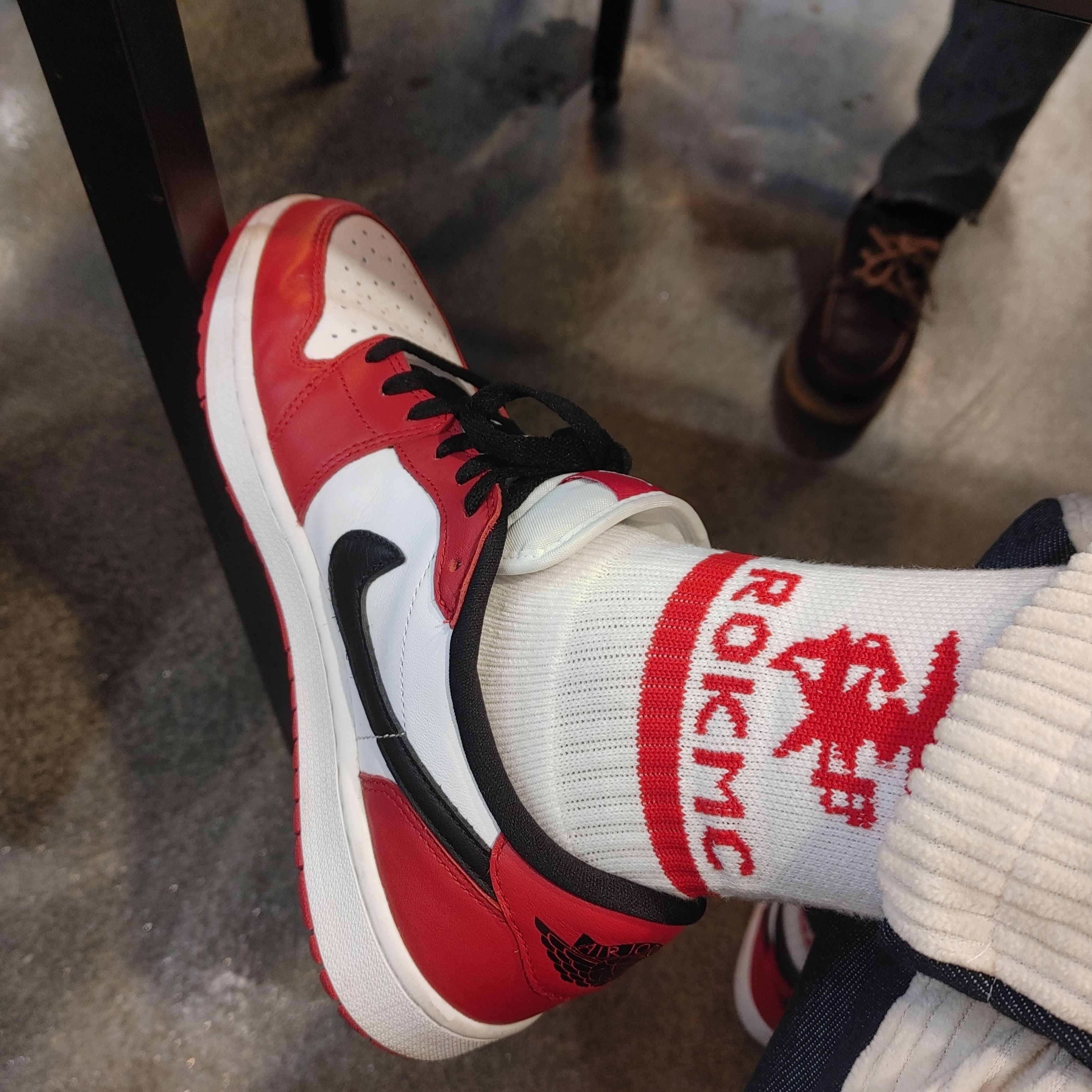 Jordan 1 Low Golf Chicago 착용 스타일