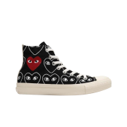 Converse x Play Comme des Garcons Chuck Taylor All Star Hi Black Multi-Heart