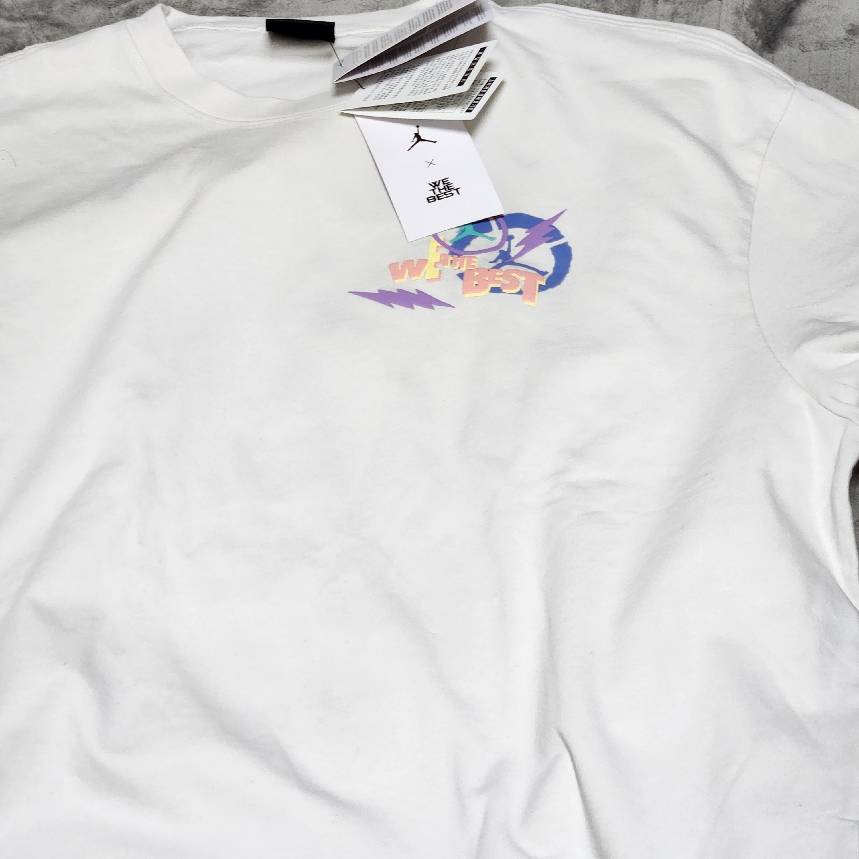 Jordan x DJ Khaled T-Shirt Phantom - Asia, Nike ACG LBR T-Shirt Summit White - Asia 착용 스타일 - 2