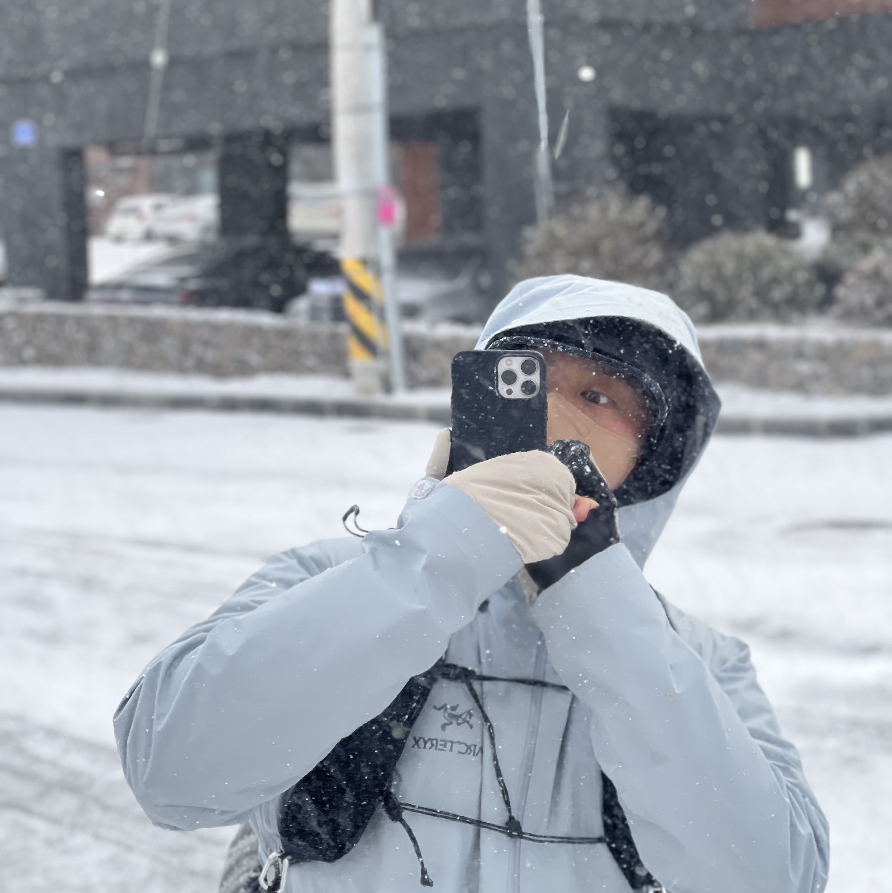 Arc'teryx Beta LT Jacket Lucent 착용 스타일 - 1