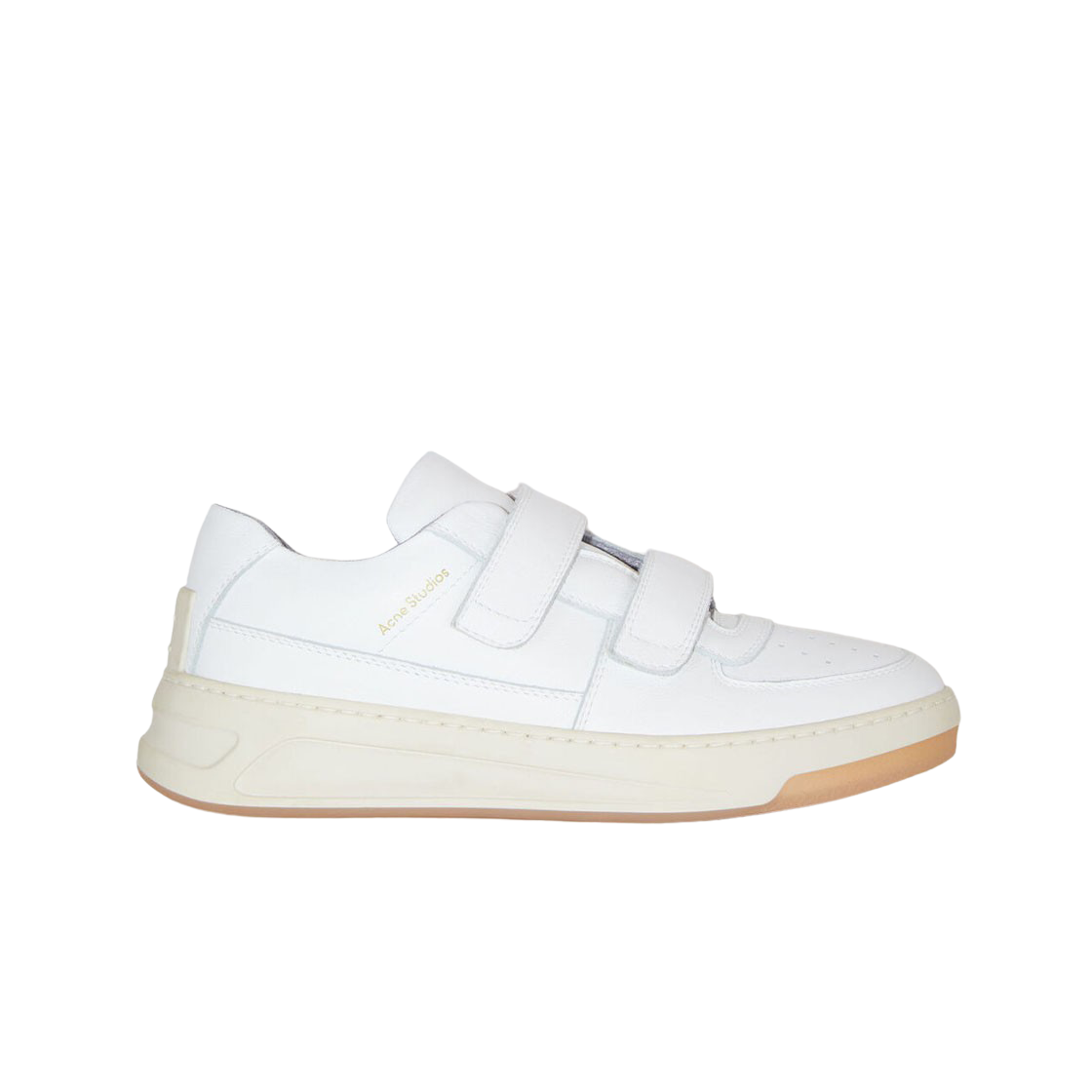 BD0244-100 Acne Studios Velcro Strap Sneakers White