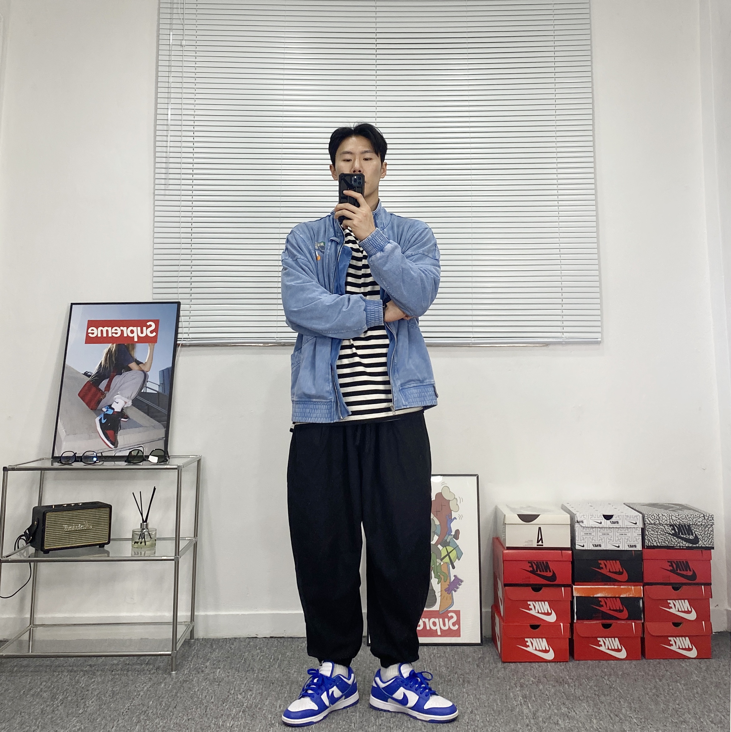 Nike Dunk Low SP Kentucky 2022 착용 스타일 - 1