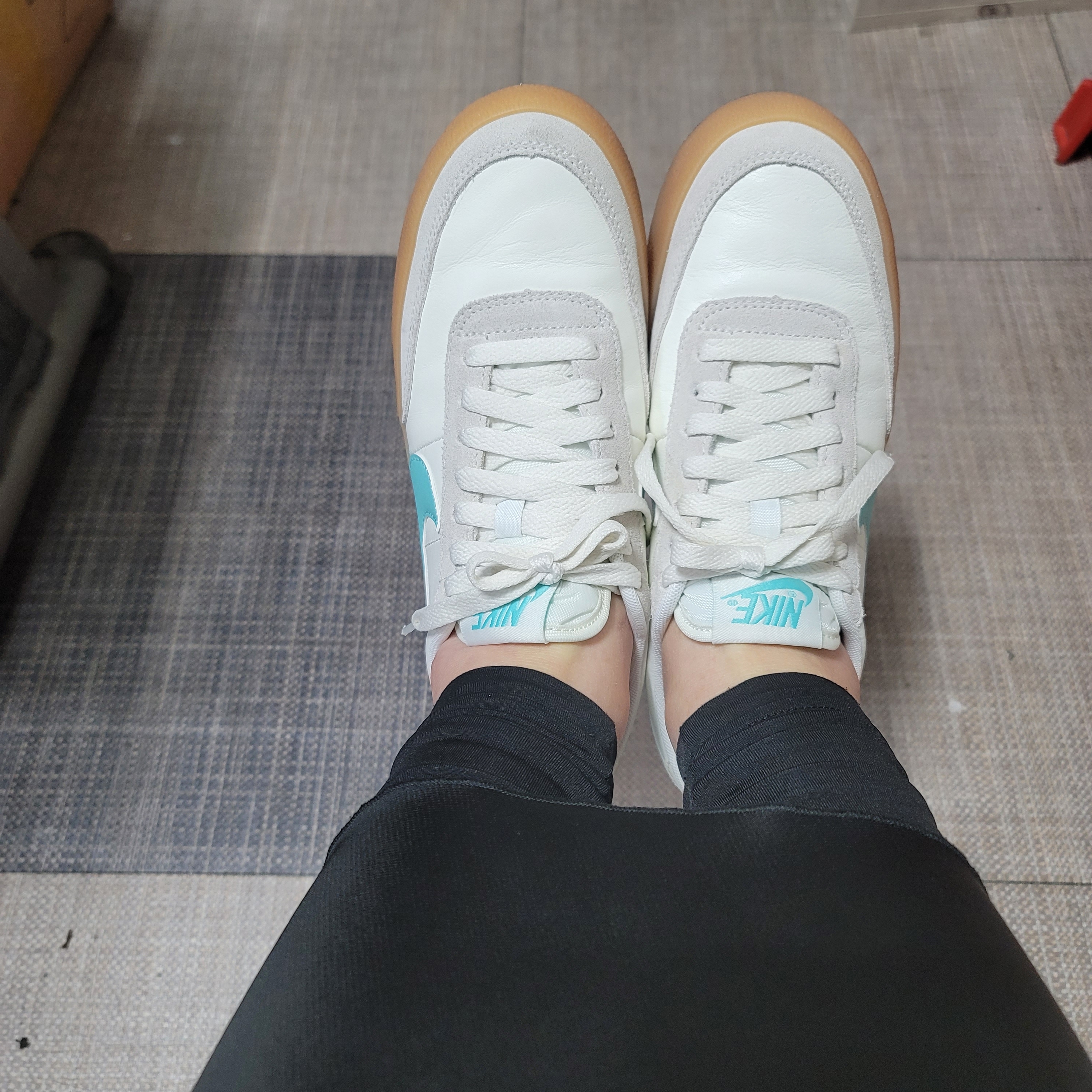 Nike Killshot 2 Leather Island Green 착용 스타일