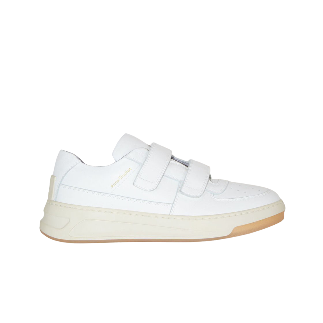 (W) 아크네 스튜디오 벨크로 스트랩 스니커즈 화이트