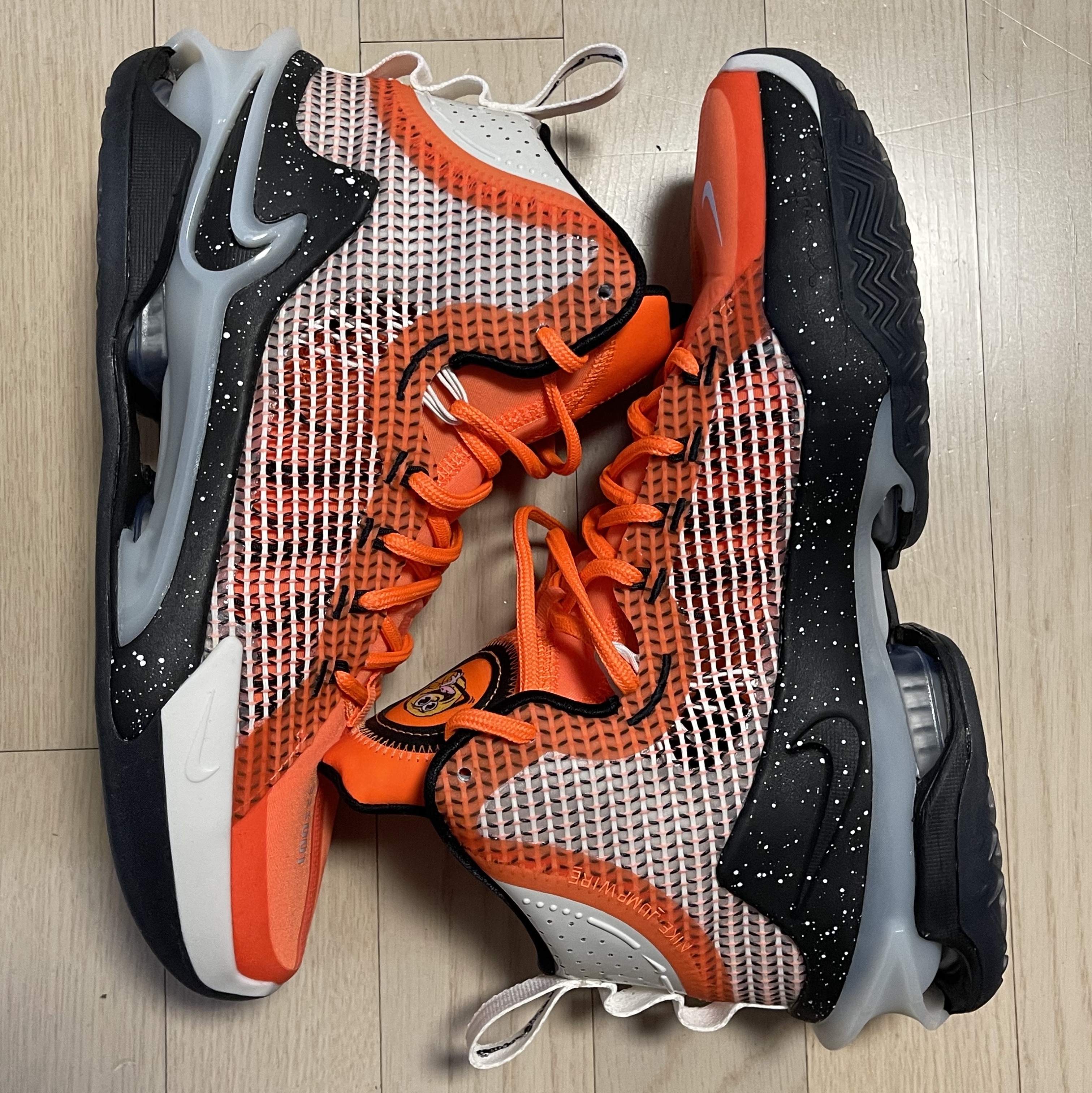 Nike Air Zoom GT Jump Total Orange 착용 스타일 - 2