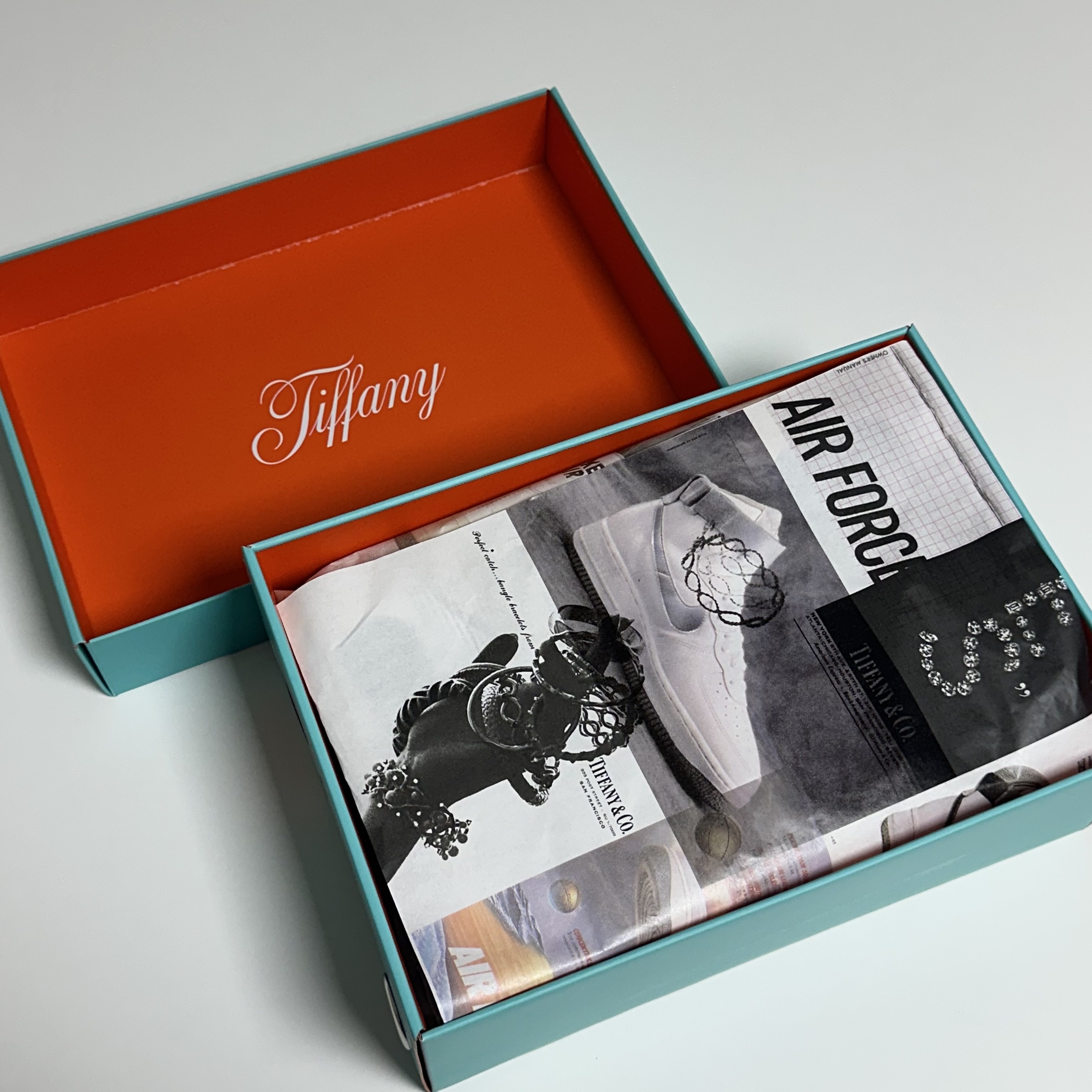Nike x Tiffany & Co. Air Force 1 Low SP 1837 착용 스타일 - 3