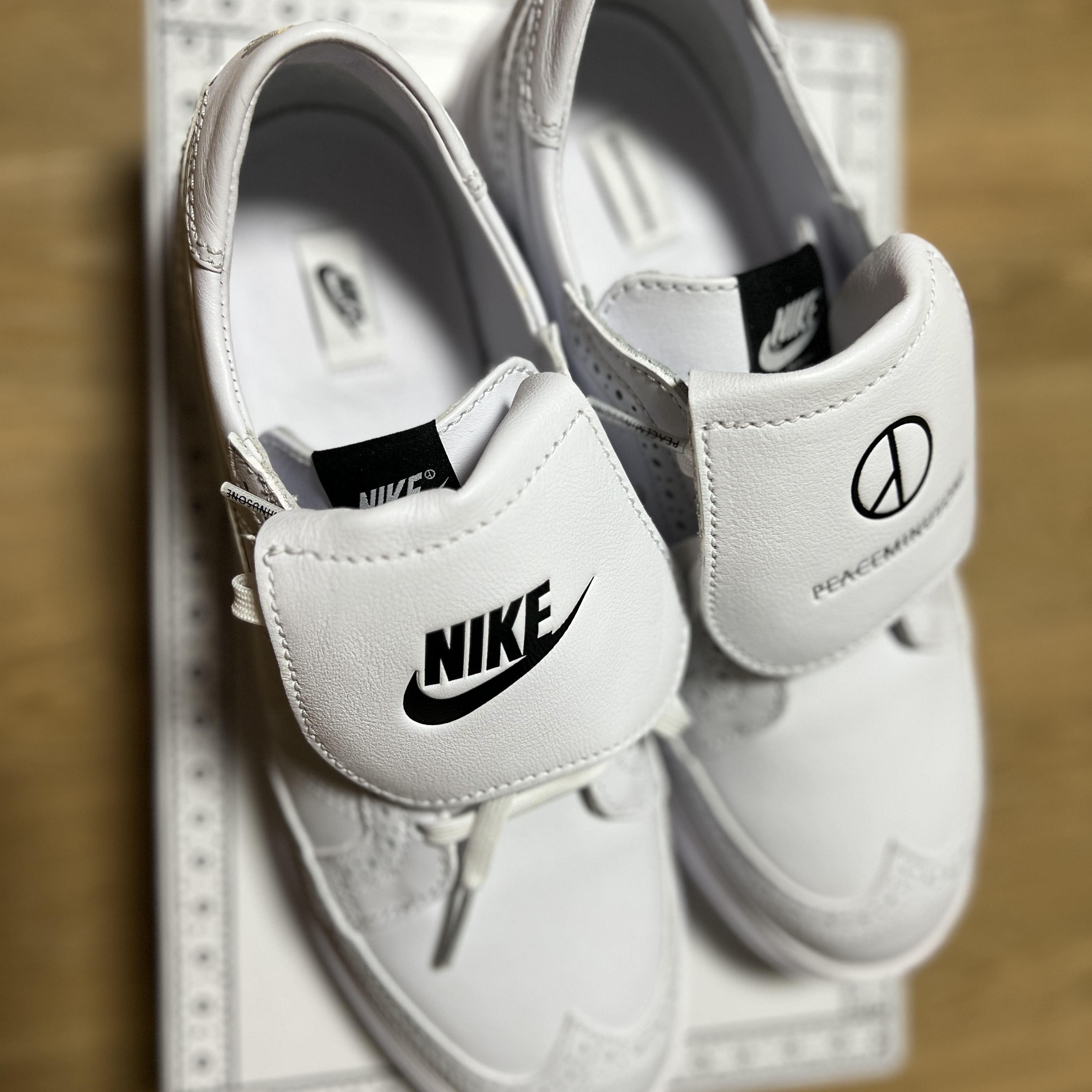 Nike x Peaceminusone Kwondo1 White 착용 스타일 - 2