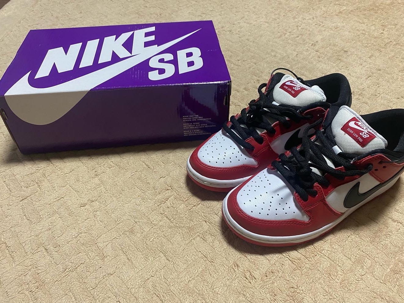 Nike SB Dunk Low Pro Chicago 착용 스타일